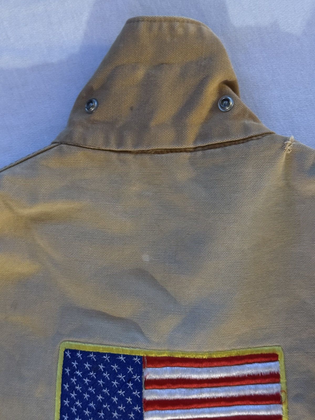 Carhartt Vintage Carhartt Detroit Jacket Blanket Lined Tan Brown USA Size US S / EU 44-46 / 1 - 12 Thumbnail