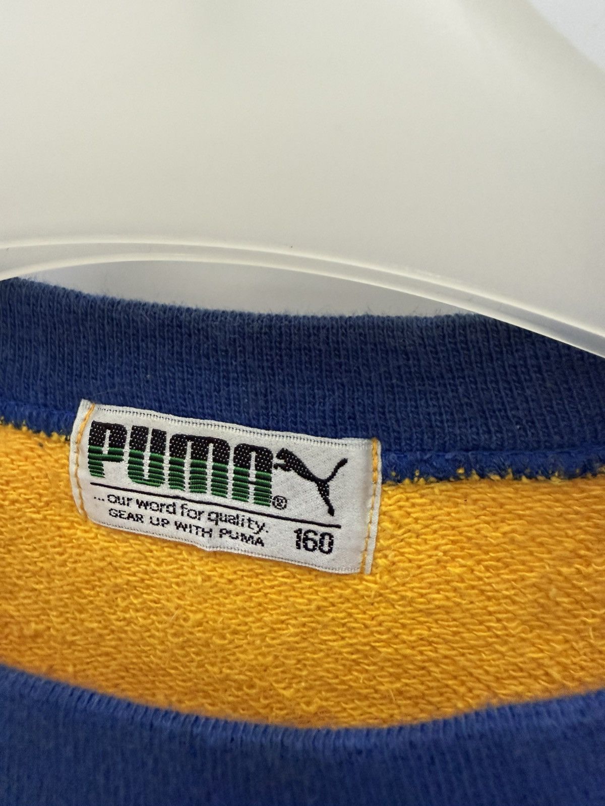 Puma 🔥 Vintage 90's Puma sportwear big logo Sweatshirt Size US XS / EU 42 / 0 - 6 Thumbnail