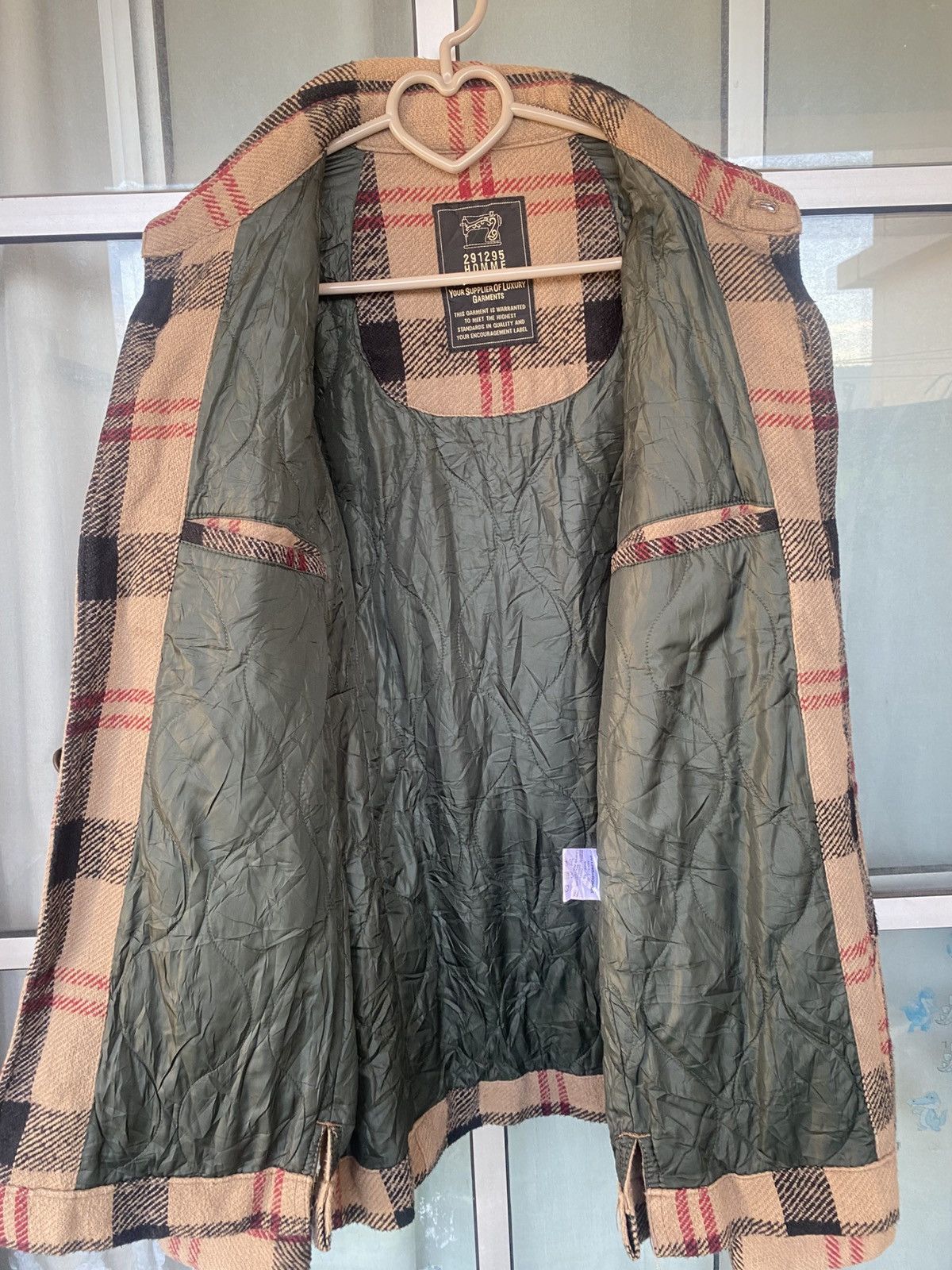 Japanese Brand 291295 Homme Blanket Jacket Size US M / EU 48-50 / 2 - 3 Thumbnail