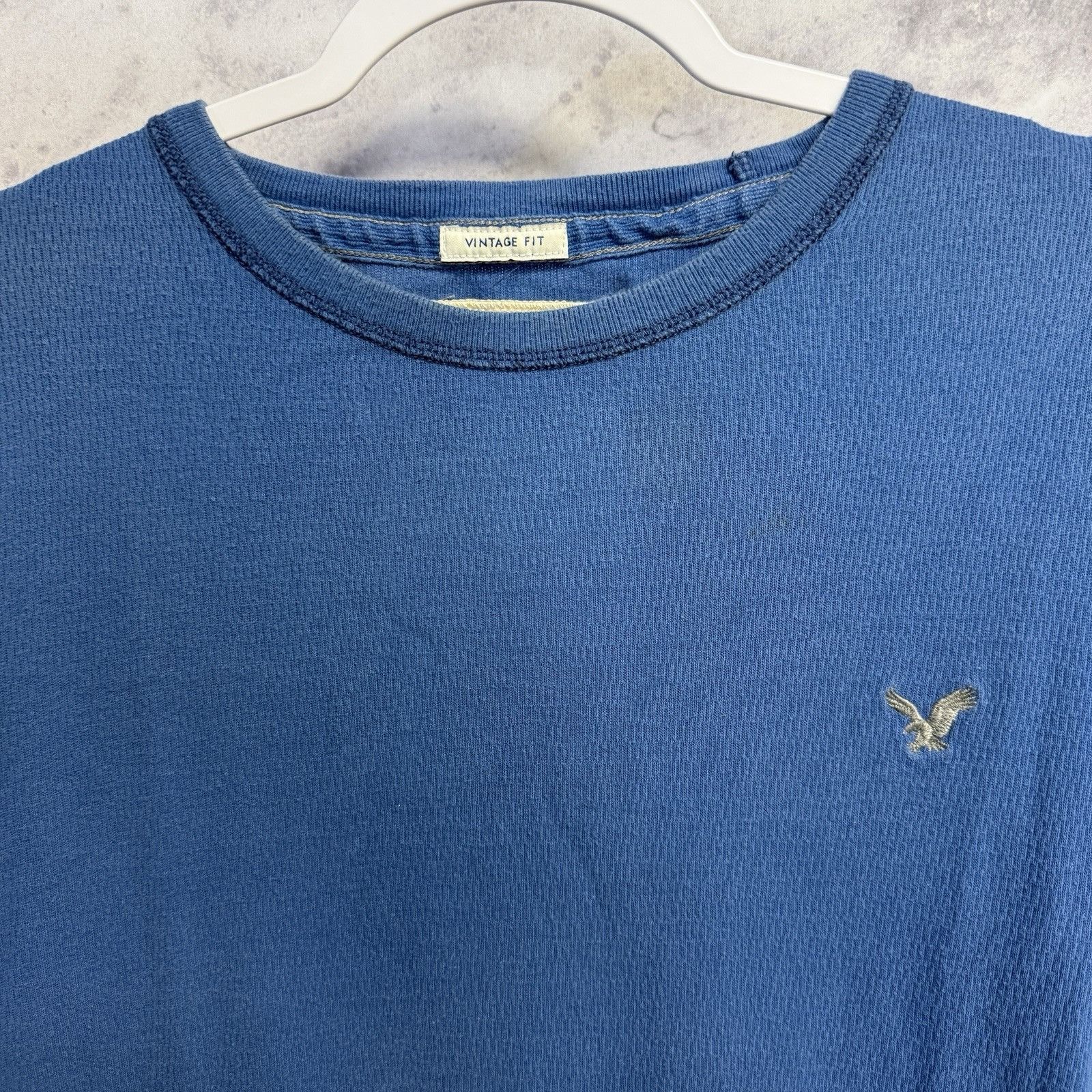 American Eagle Outfitters American Eagle Shirt Mens XXL 26x26 Blue Long Sleeve Vintage Size US XXL / EU 58 / 5 - 3 Thumbnail