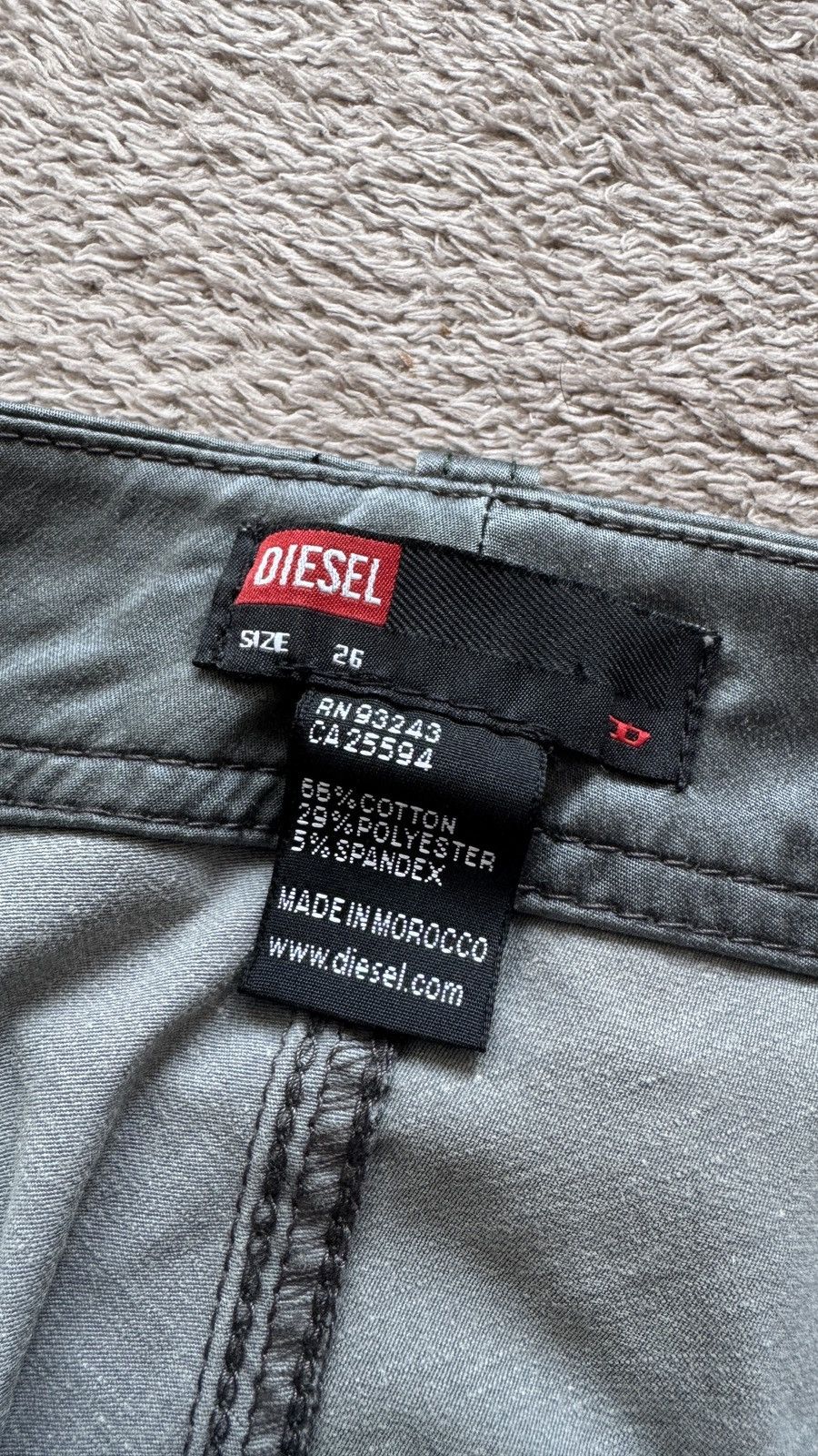 Le Grande Bleu (L.G.B.) Archive Diesel Y2K Vintage Avant-Garde Pants rick owens lgb Size 26" / US 2 / IT 38 - 5 Thumbnail