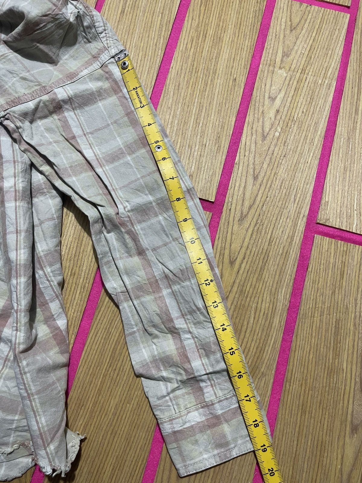 If Six Was Nine Y2K RODEO CROWNS long sleeve checkered shirt Size US L / EU 52-54 / 3 - 10 Thumbnail