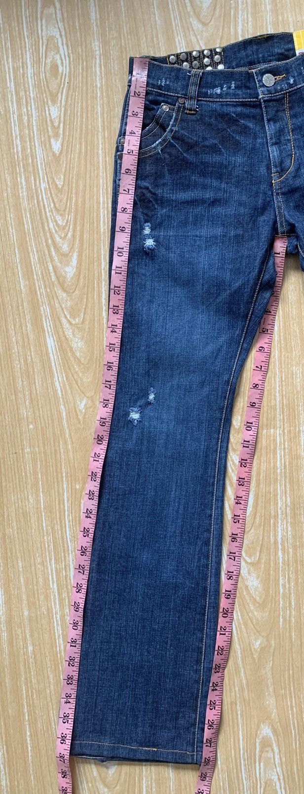 Japanese Brand 🔥 Ocean Pacific Distressed Flare Bootcut Unisex Jeans Pant Size US 27 - 19 Thumbnail