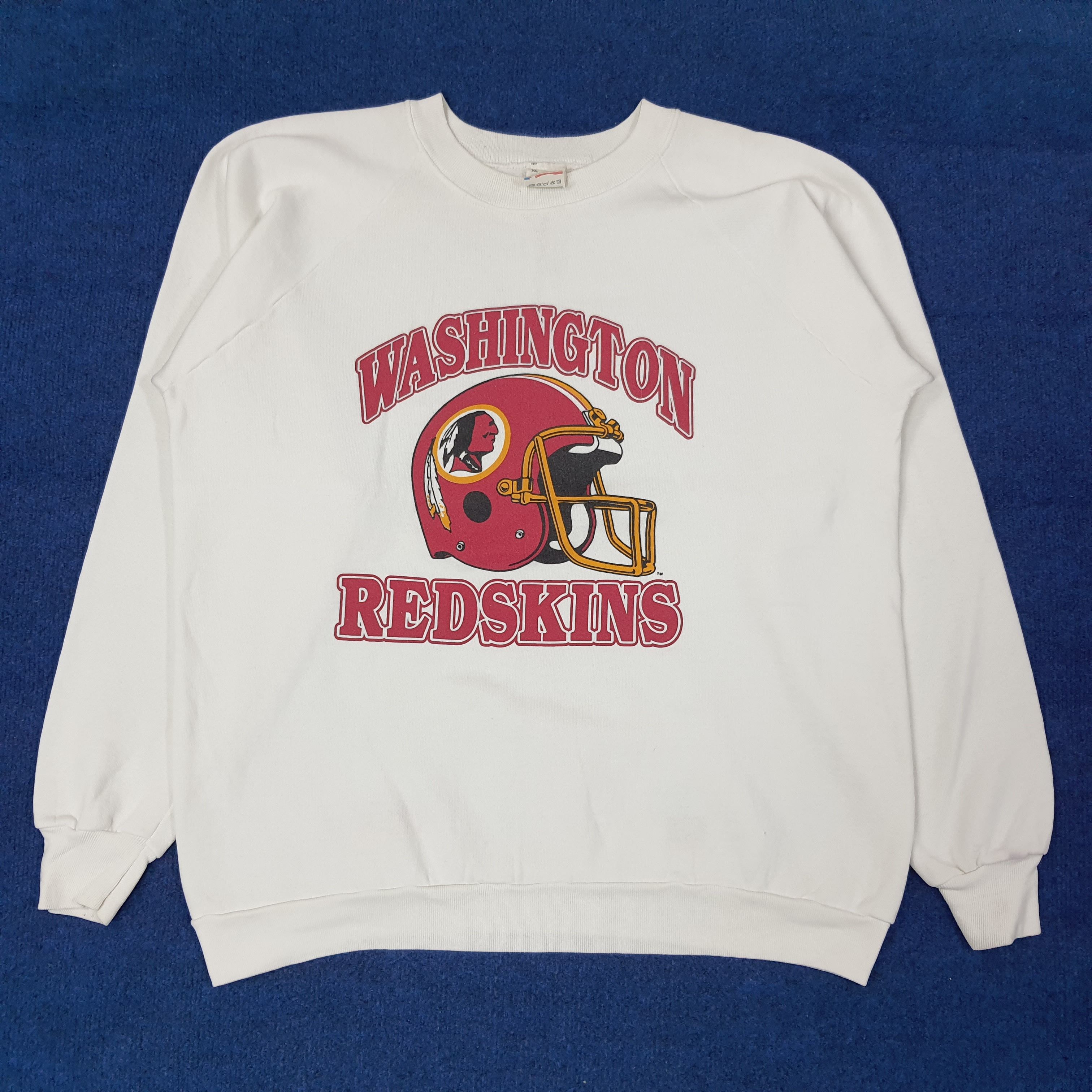 NFL Vintage Washington Redskin Football Team Sweatshirt C251N2 Size US L / EU 52-54 / 3 - 1 Thumbnail