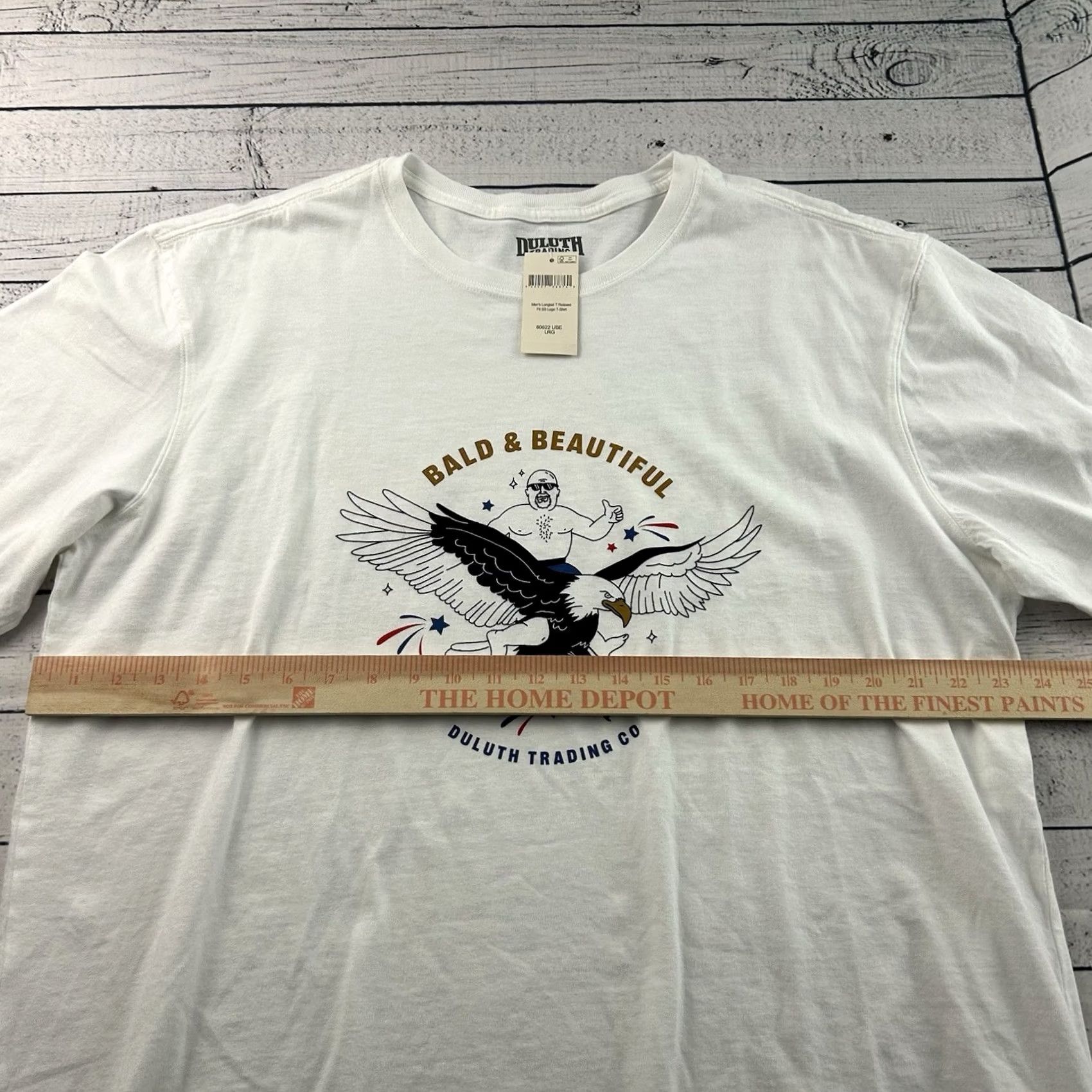 Vintage Duluth Trading Short Sleeve Relaxed Fit Longtail T Shirt Men L White Size US L / EU 52-54 / 3 - 3 Thumbnail