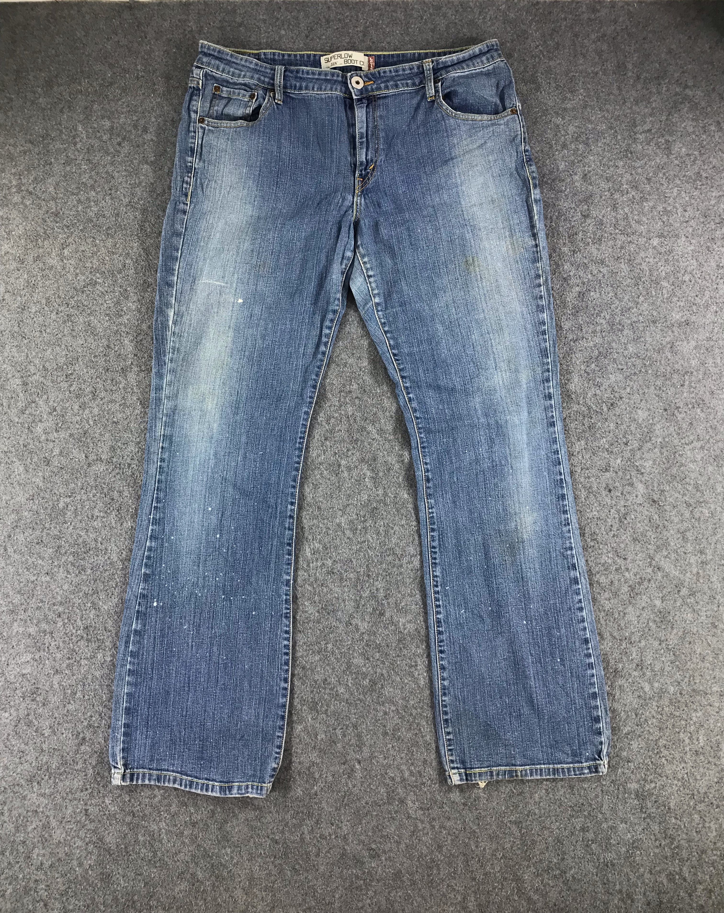 Levi's Vintage Levis Jeans 518 Flare Denim KJ155 Size US 38 / EU 54 - 1 Thumbnail