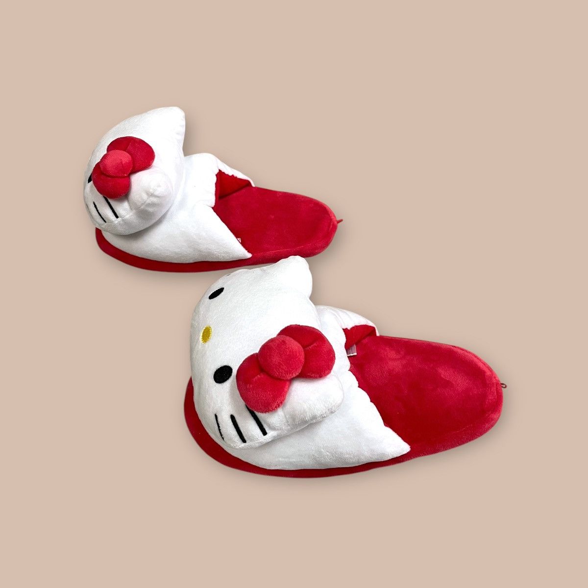 Anime 2018 Hello Kitty Bighead Slippers Size US 7.5 / EU 40-41 - 2 Thumbnail