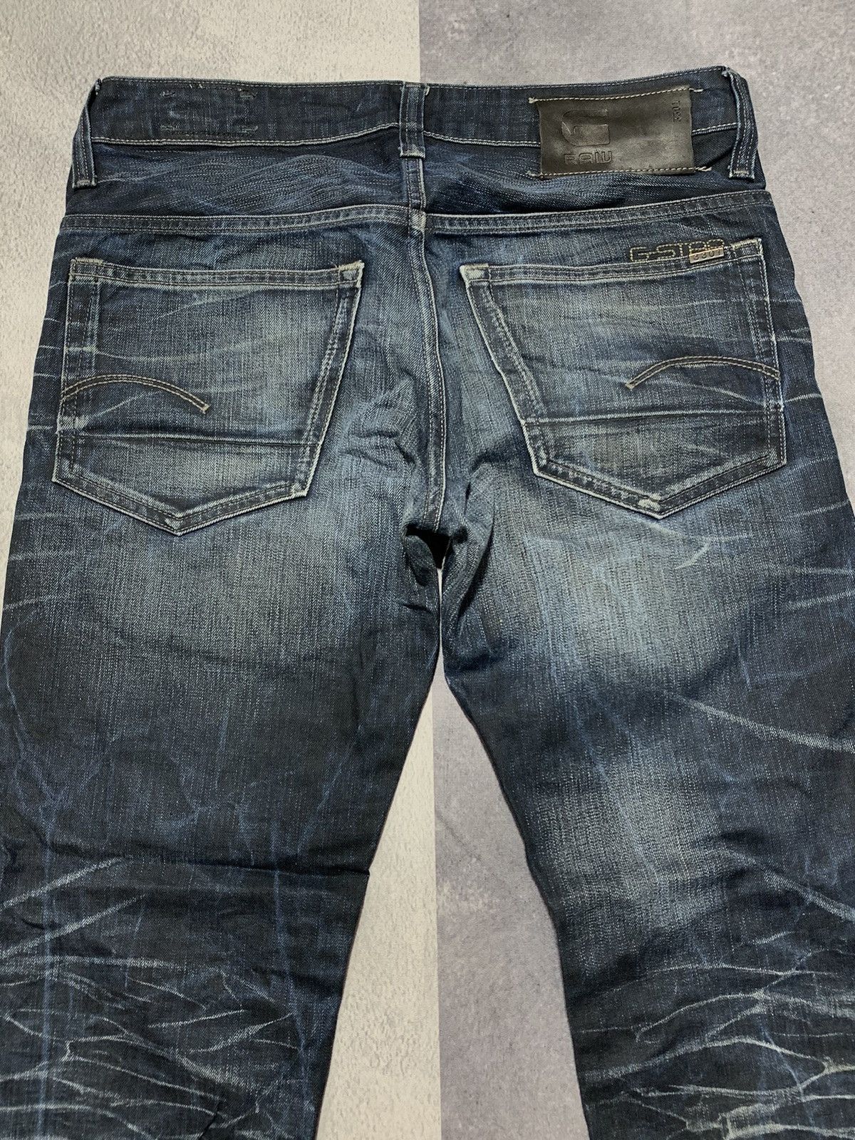 G-Star × Vintage Vintage G-star RAW denim jeans streetwear style size 30x30 Size US 30 / EU 46 - 2 Thumbnail
