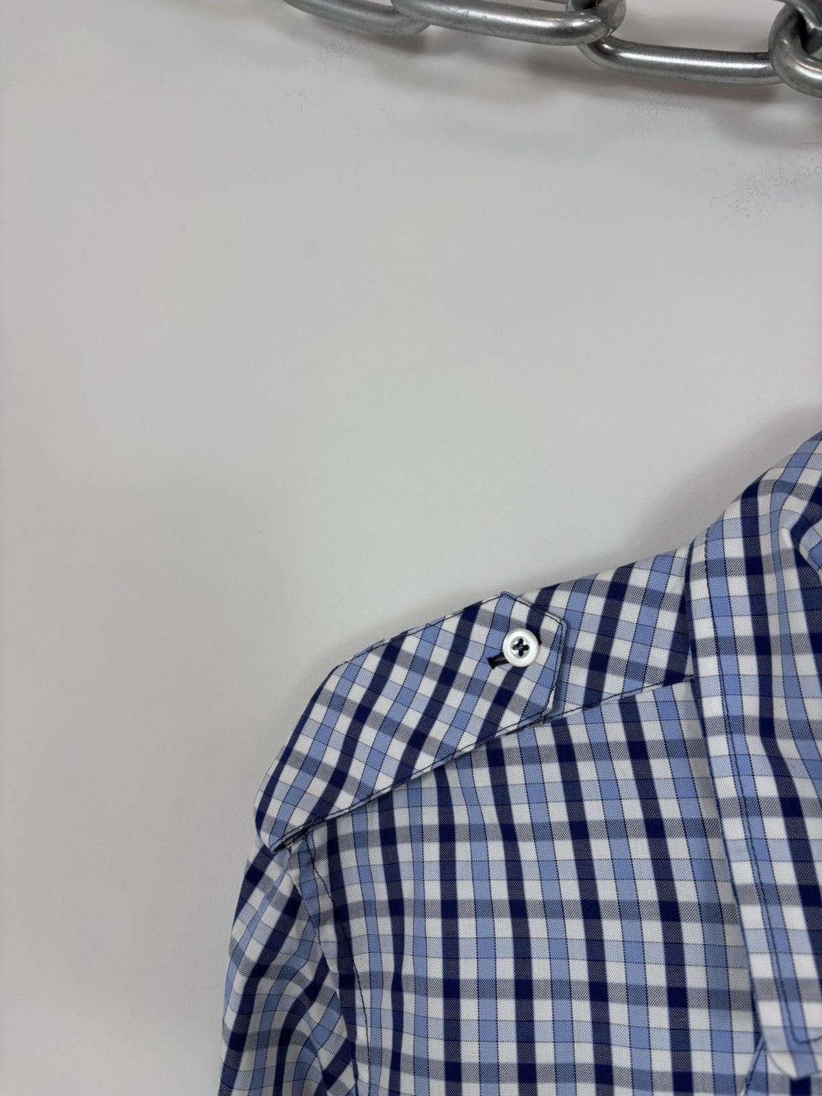Iceberg Iceberg Vintage Men’s Gingham Check Long Sleeve Shirt Size US L / EU 52-54 / 3 - 5 Thumbnail