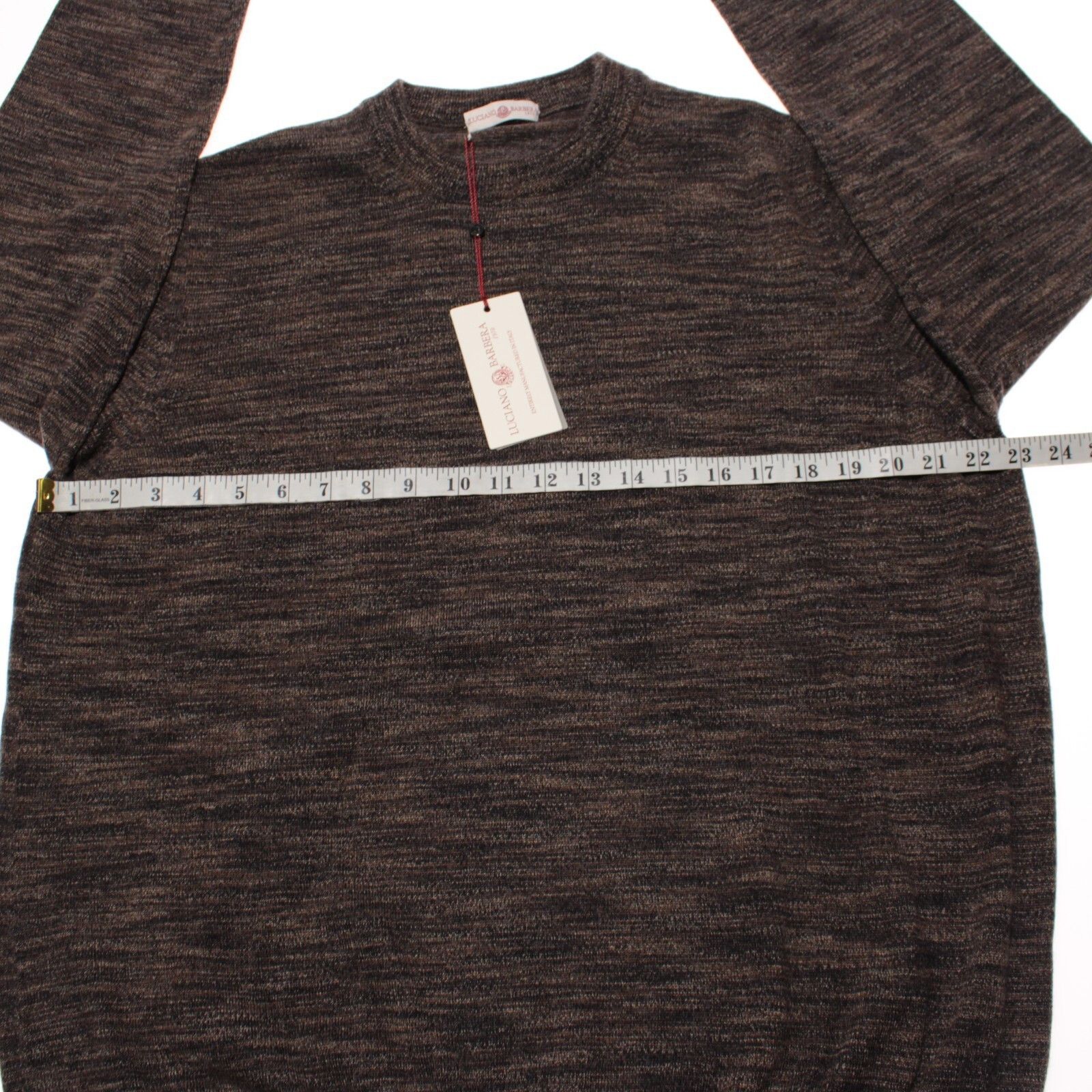 Luciano Barbera Luciano Barbera Sweater Size US XL in Brown Size US XL / EU 56 / 4 - 4 Thumbnail