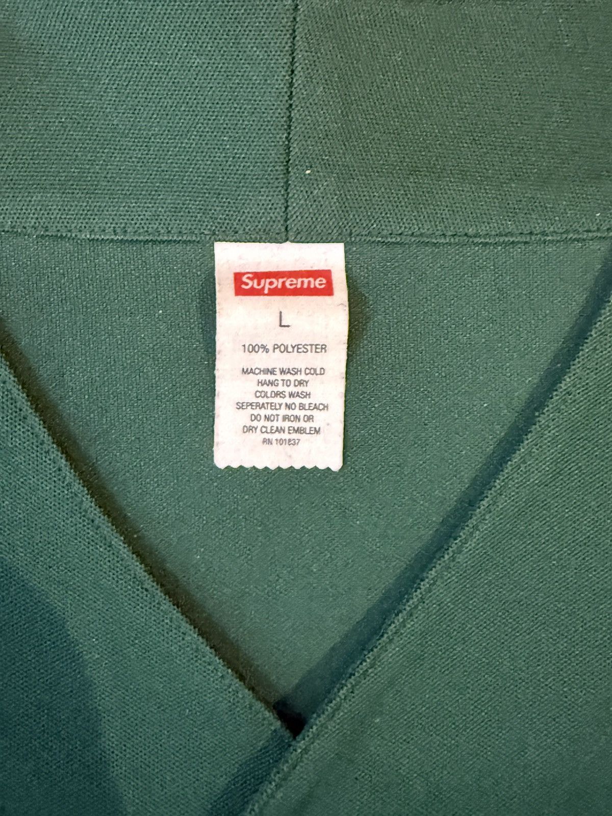 Supreme Supreme Snake Skin Logo Baseball Jersey Size US L / EU 52-54 / 3 - 4 Thumbnail