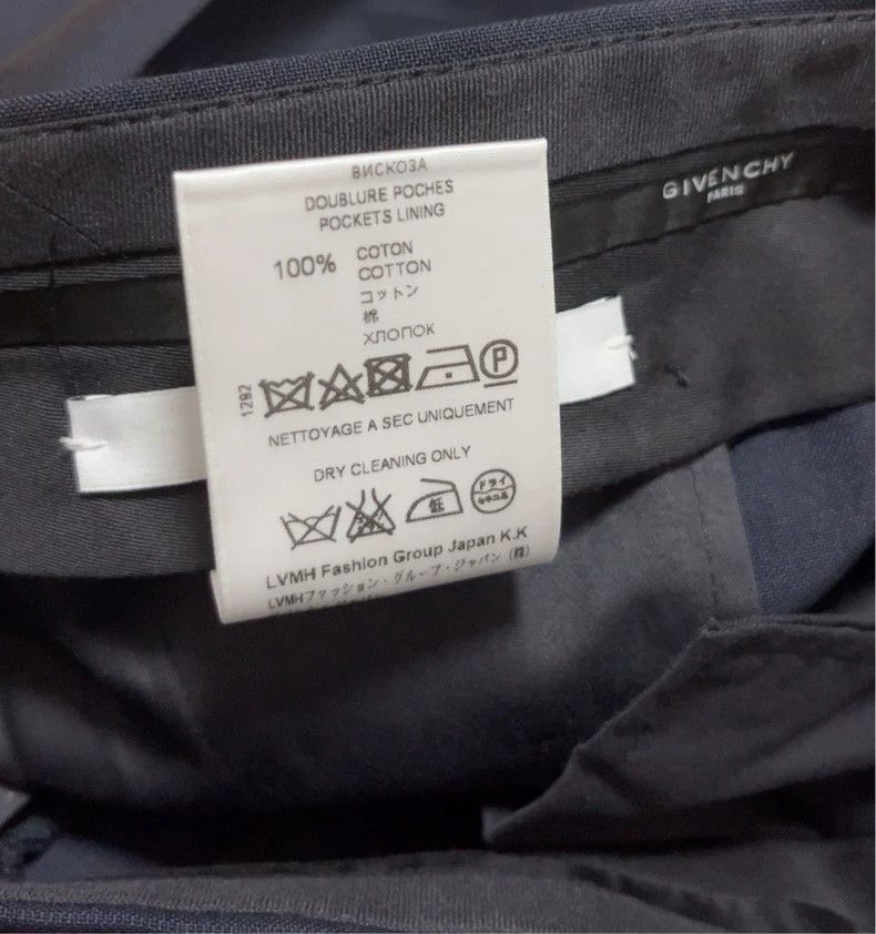 Givenchy Givenchy Men's dress pants, dark blue, size 46 Size US 30 / EU 46 - 8 Thumbnail