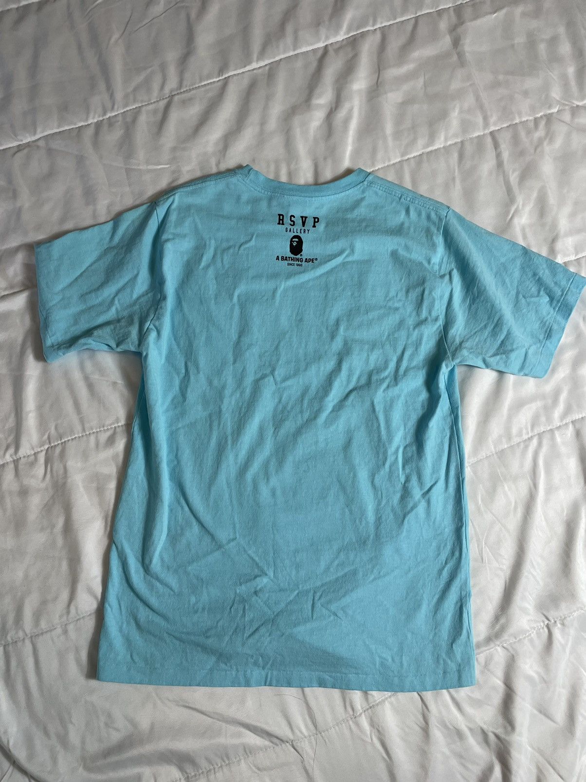 Supreme A Bathing Ape Rsvp Gallery Collaboration Men’s M Teal Blue Size US M / EU 48-50 / 2 - 9 Thumbnail