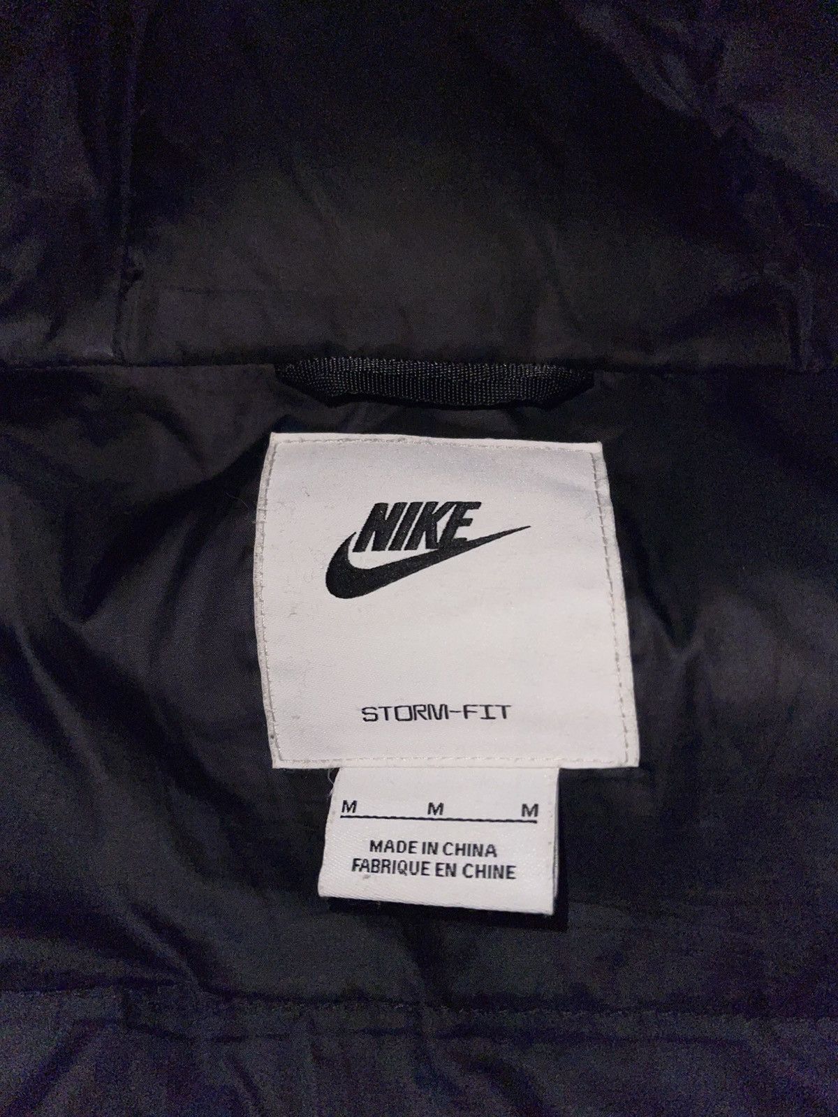 Nike × Vintage Vintage Original Nike Puffer Jacket/Winter Jacket M Black Size US M / EU 48-50 / 2 - 5 Thumbnail