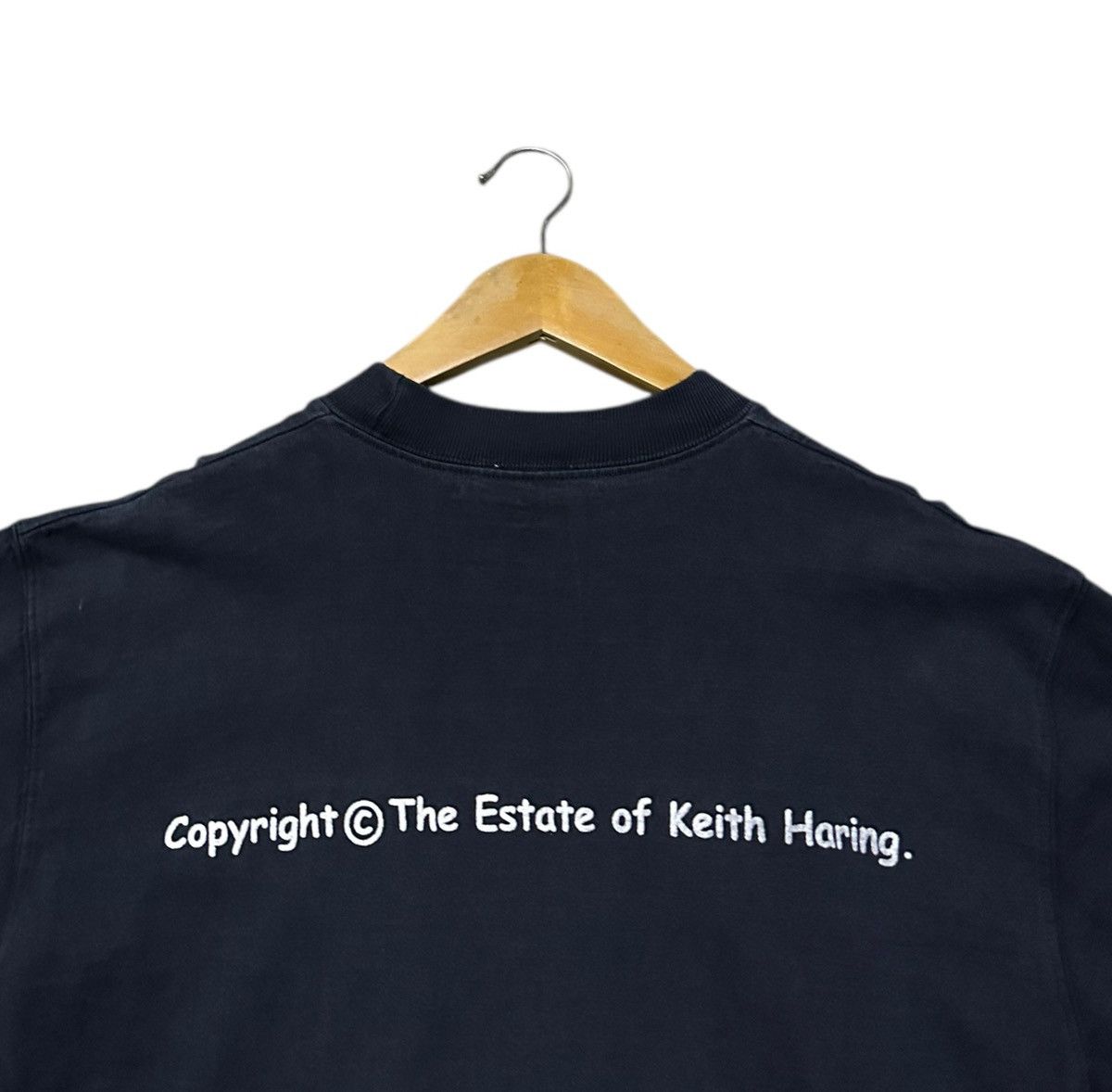 Keith Haring Vintage Keith haring oveprinted longsleeve tshirt Size US M / EU 48-50 / 2 - 5 Thumbnail