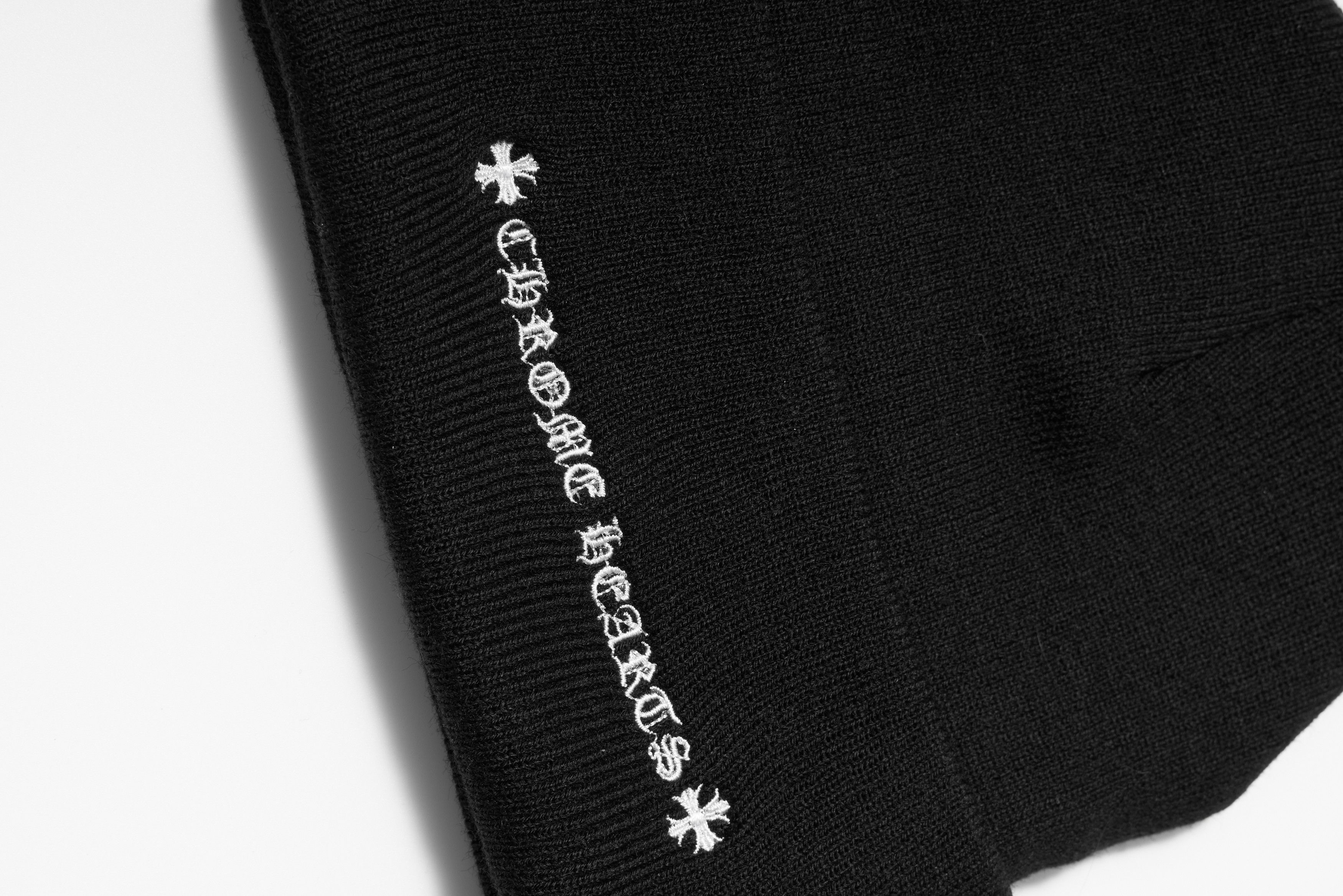 Chrome Hearts CHROME HEARTS classic beanie black Size ONE SIZE - 4 Thumbnail