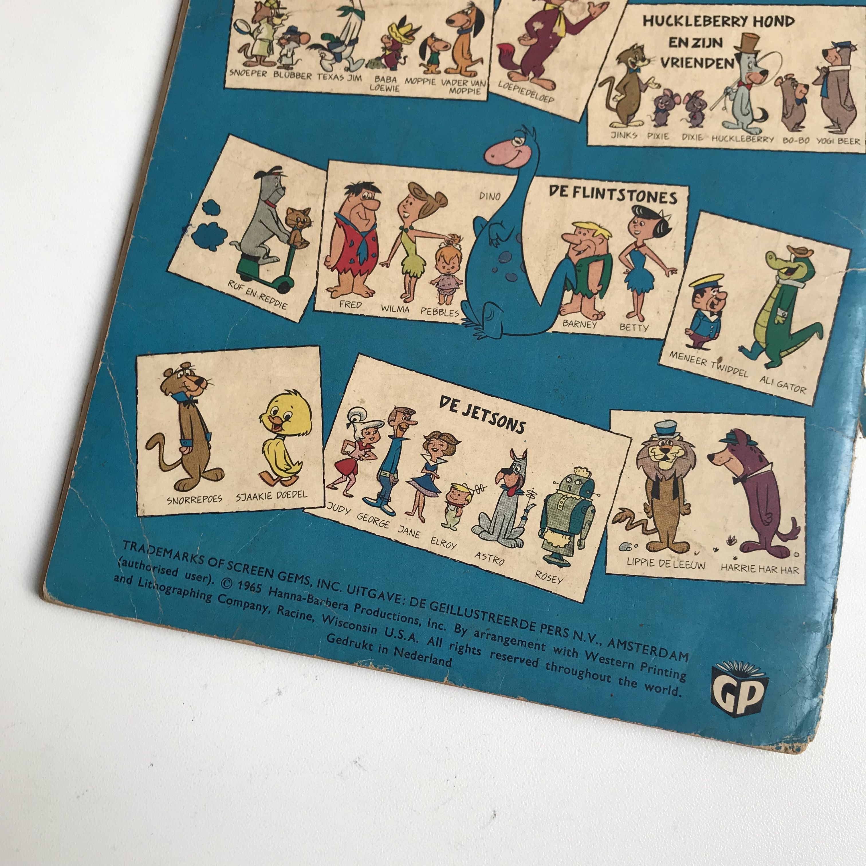 Vintage Vintage Hanna Barbera DE FLINTSTONES EN ANDERE VERHALEN Size ONE SIZE - 2 Thumbnail
