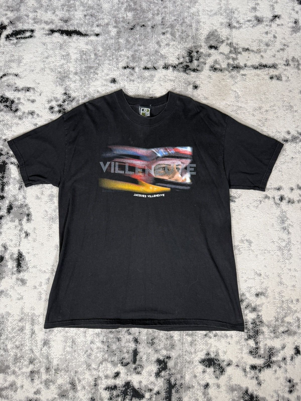 Vintage Rare 90s Vintage Jacques Villeneuve Canadian Racer T-Shirt Size US XL / EU 56 / 4 - 1 Thumbnail