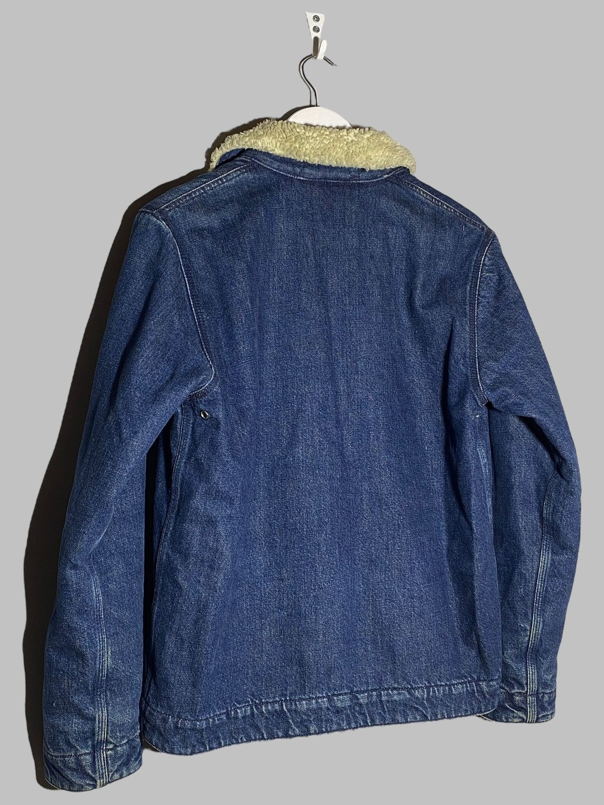 A.P.C. × Carhartt A.P.C. Carhartt Sherpa Trucker Vibes Raw Denim Paris Collab Size US S / EU 44-46 / 1 - 3 Thumbnail