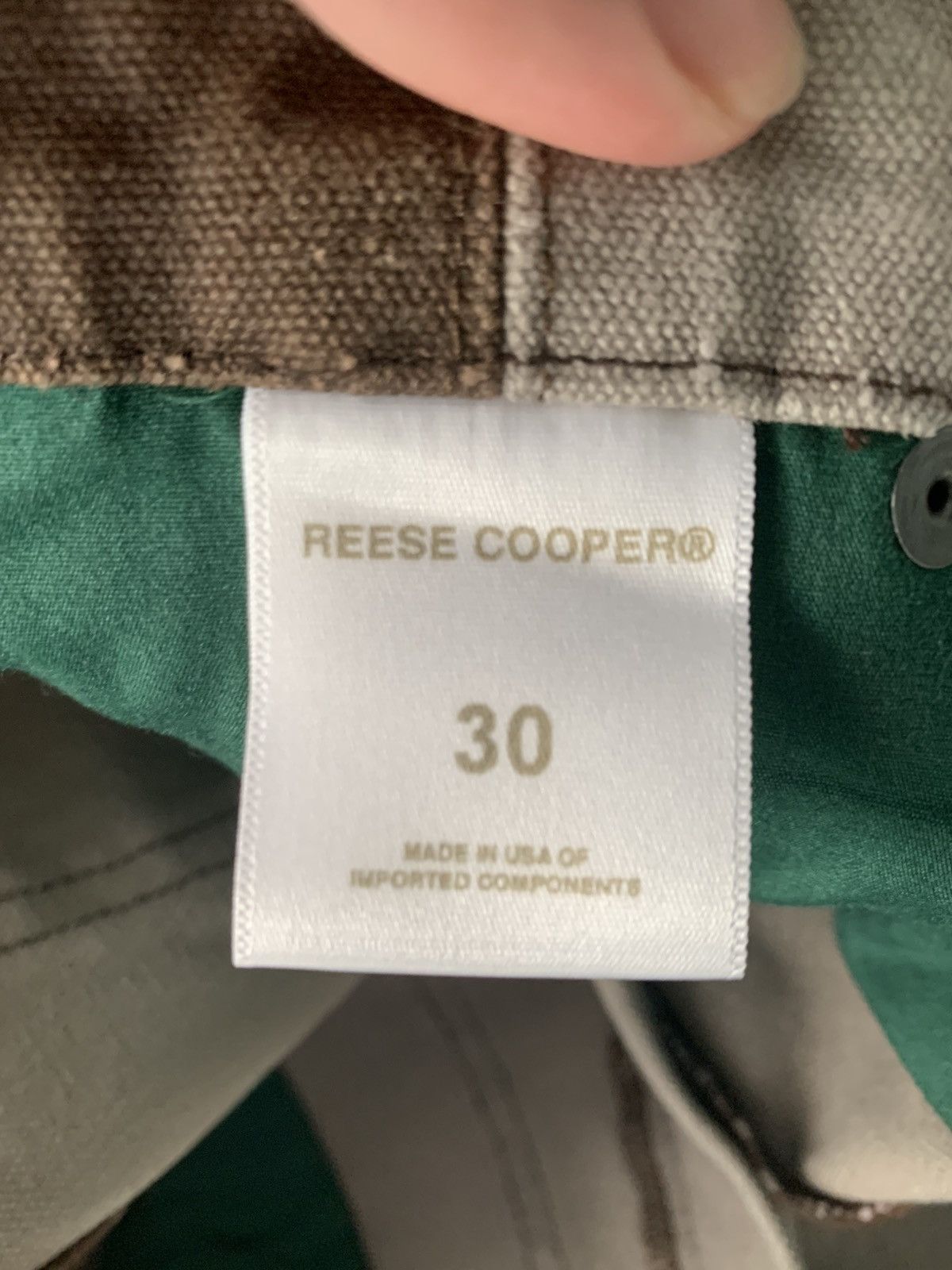 Reese Cooper × Vintage Reese Cooper Patchwork Vintage Carpenter Pants Size US 30 / EU 46 - 7 Thumbnail