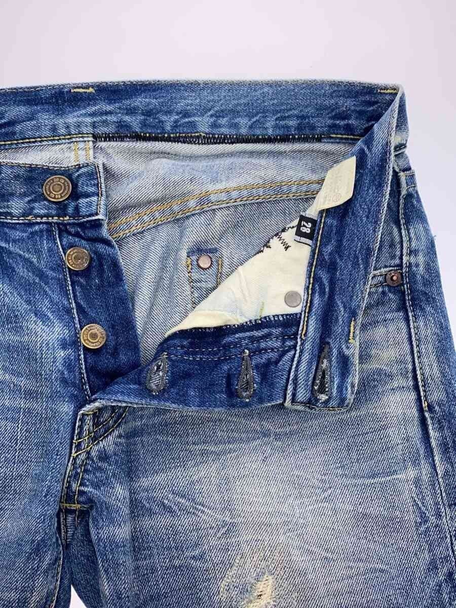 Hysteric Glamour Aged Straight Leg Denim Jeans Size US 29 - 3 Thumbnail
