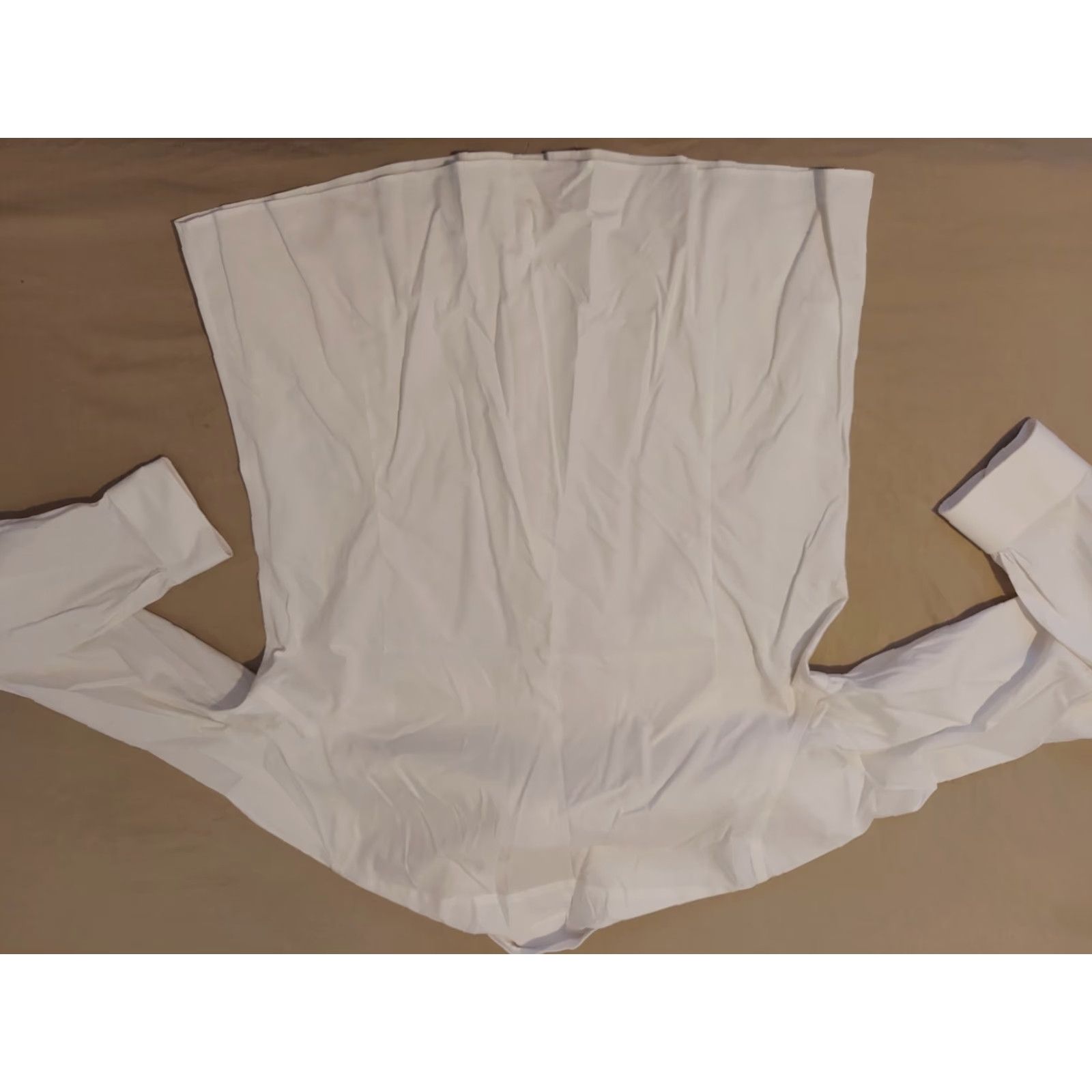 Brooks Brothers VINTAGE Brooks Brothers Dress Shirt Mens 16.5 36 White Cotton Button Shirt Mens Regular 16.5 36 White Size 46R - 6 Thumbnail