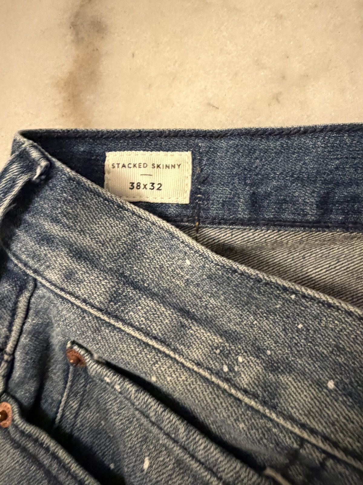 Pacsun Stacked Skinny Jeans Size US 38 / EU 54 - 3 Thumbnail