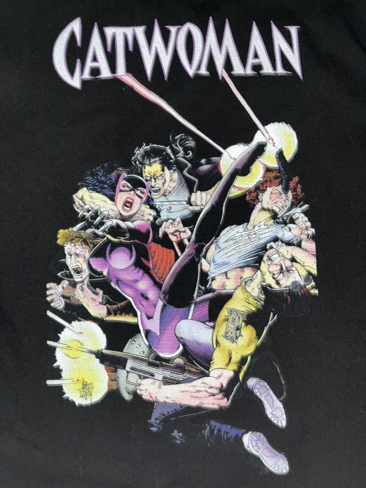 DC Comics Catwoman vintage tee Size US L / EU 52-54 / 3 - 5 Thumbnail