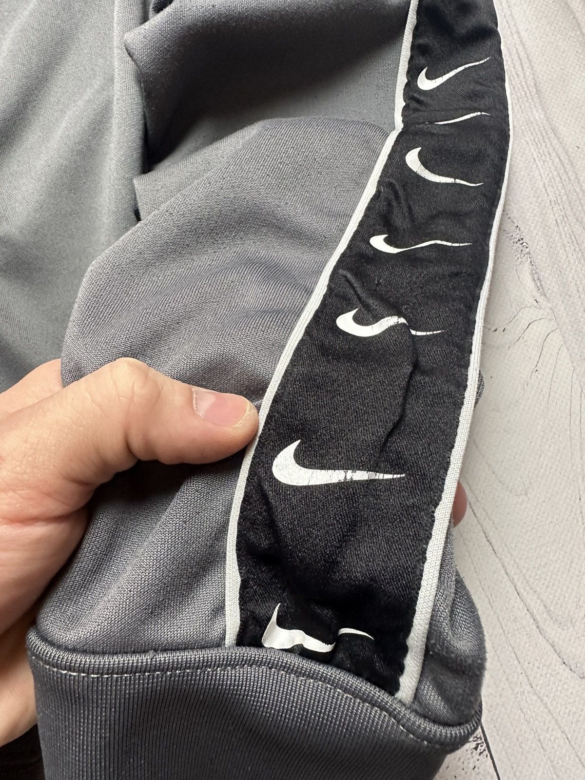 Nike × Vintage Vintage Nike Track suit swoosh logo grey size M Size US M / EU 48-50 / 2 - 7 Thumbnail