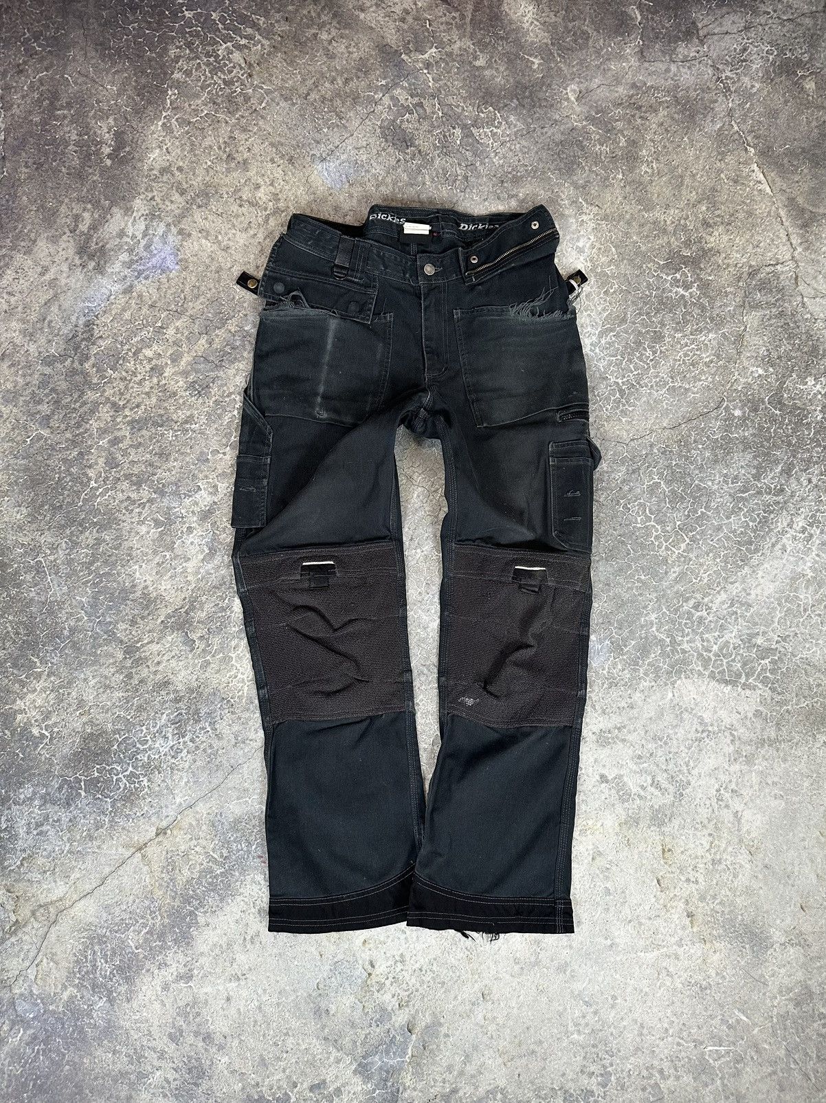 Dickies × Vintage Vintage Thrashed Dickies Workwear Pants Size US 32 / EU 48 - 1 Thumbnail