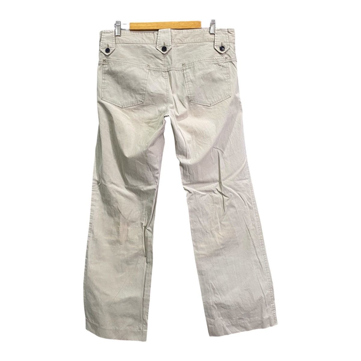 Dolce & Gabbana Vintage Dolce & Gabbana Khaki Cargo Chino Pants - Cream Size US 34 / EU 50 - 2 Thumbnail