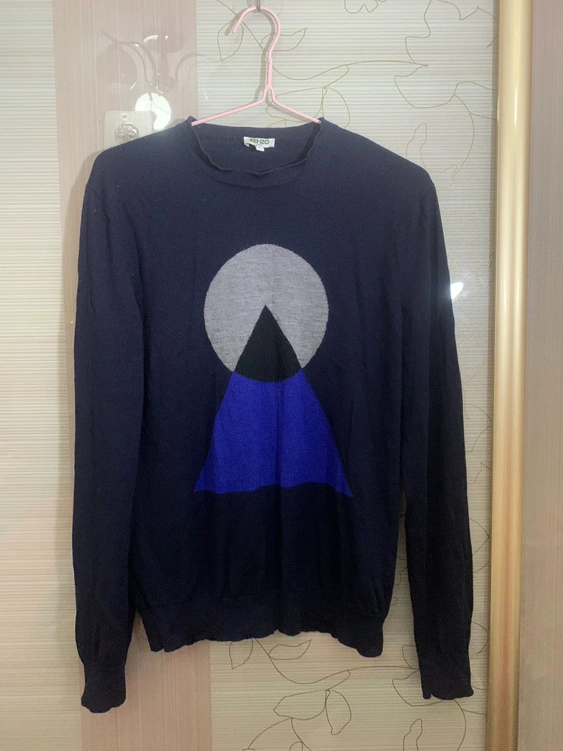 Kenzo KENZO Men's wool sweater Size US M / EU 48-50 / 2 - 2 Thumbnail