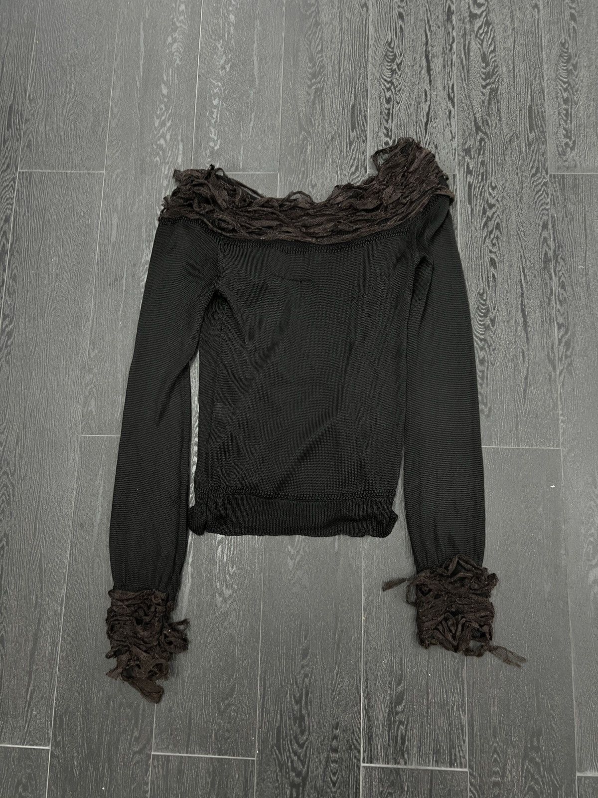 Yves Saint Laurent YSL Rive Gauche by Tom ford grunge knit | Grailed