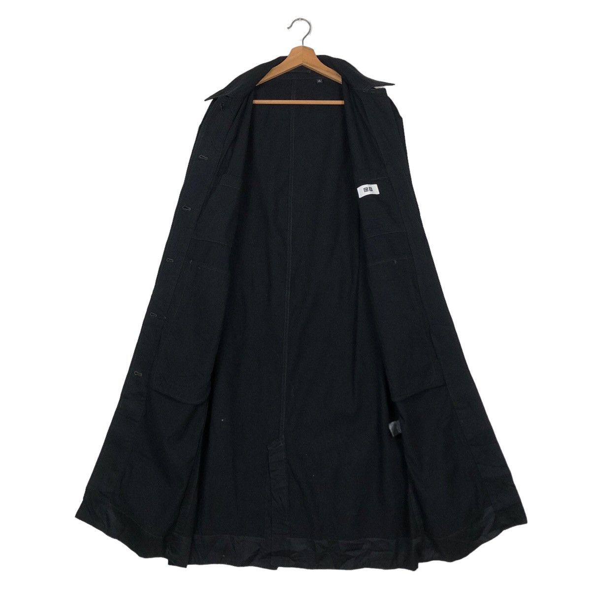 Japanese Brand 🔥Vintage Long Jacket Chore Rich Black Uniqlo Undercover Jpn Size US M / EU 48-50 / 2 - 14 Thumbnail