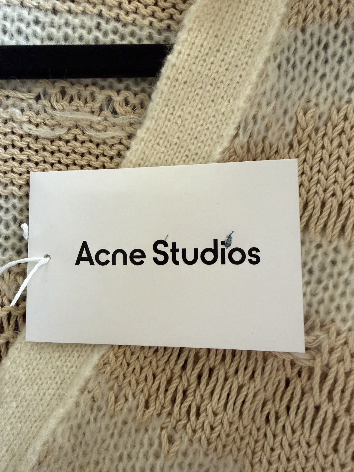 Acne Studios Acne Studios distressed stripped cardigan Size M / US 6-8 / IT 42-44 - 4 Thumbnail