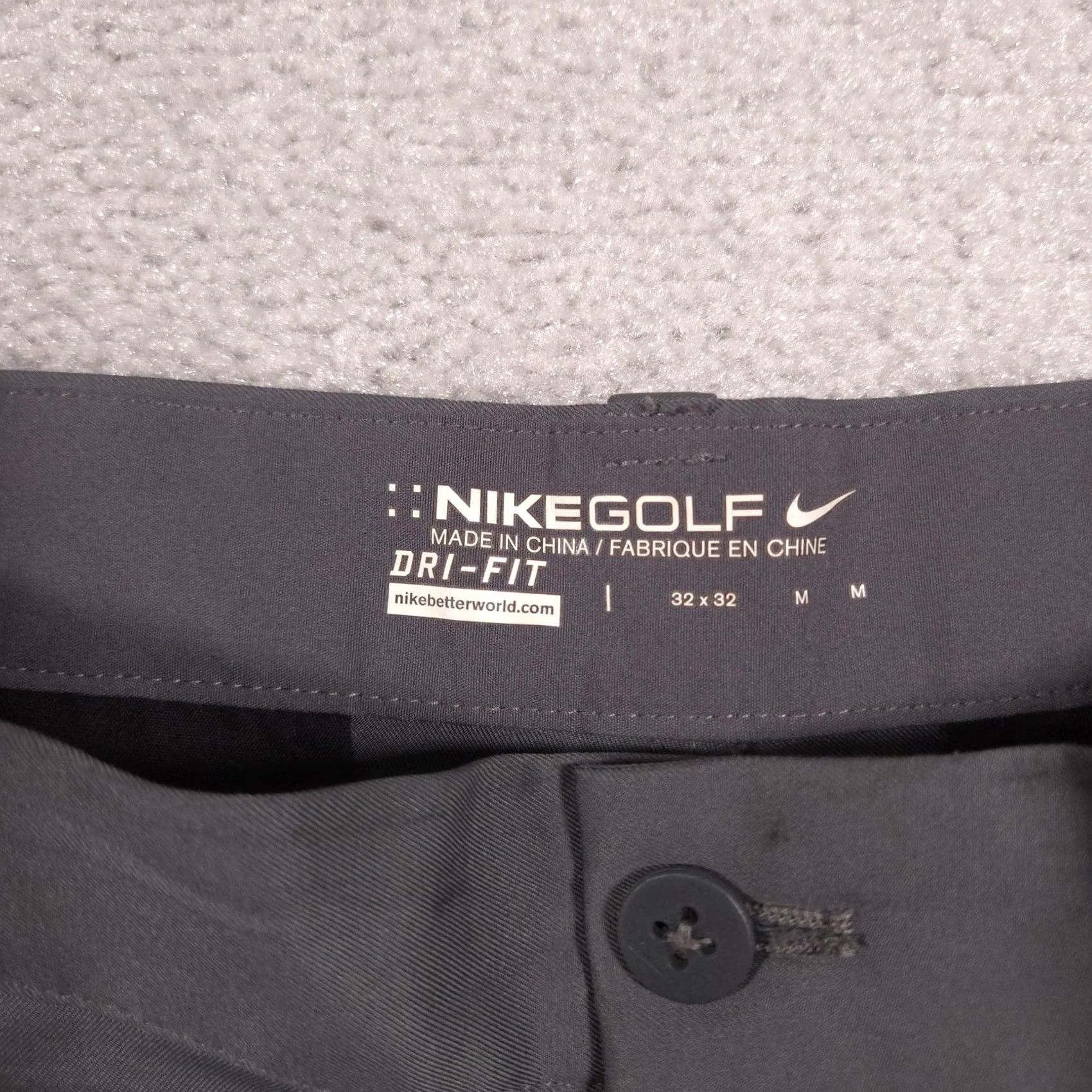 Nike Nike Golf Pants Mens 32 Gray Dri-FIT Twill Stretch Moisture Wicking Performance Pants Size US 32 / EU 48 - 7 Thumbnail