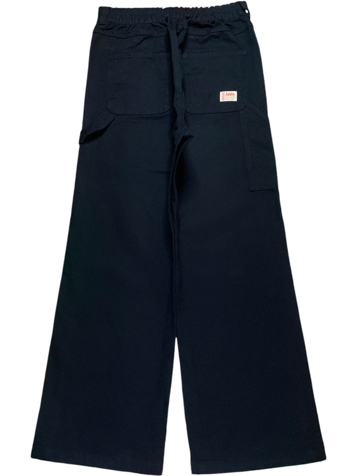 Japanese Brand Vintage Japanese Brand Black Baggy Carpenter Jeans Size US 27 - 2 Thumbnail