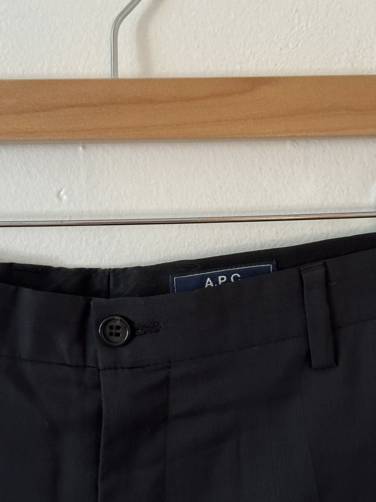 A.P.C. APC black trousers Size US 30 / EU 46 - 2 Thumbnail