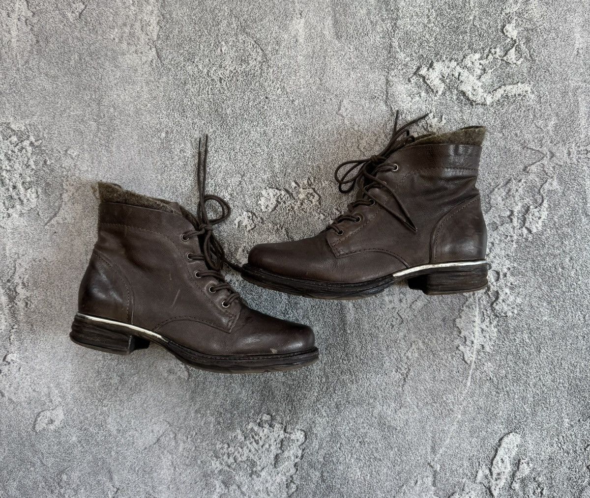 A.S.98 × Vintage AS98 A.S.98 Airstep 37 leather zip biker shoes boots cowboy Size US 7 / IT 37 - 10 Thumbnail