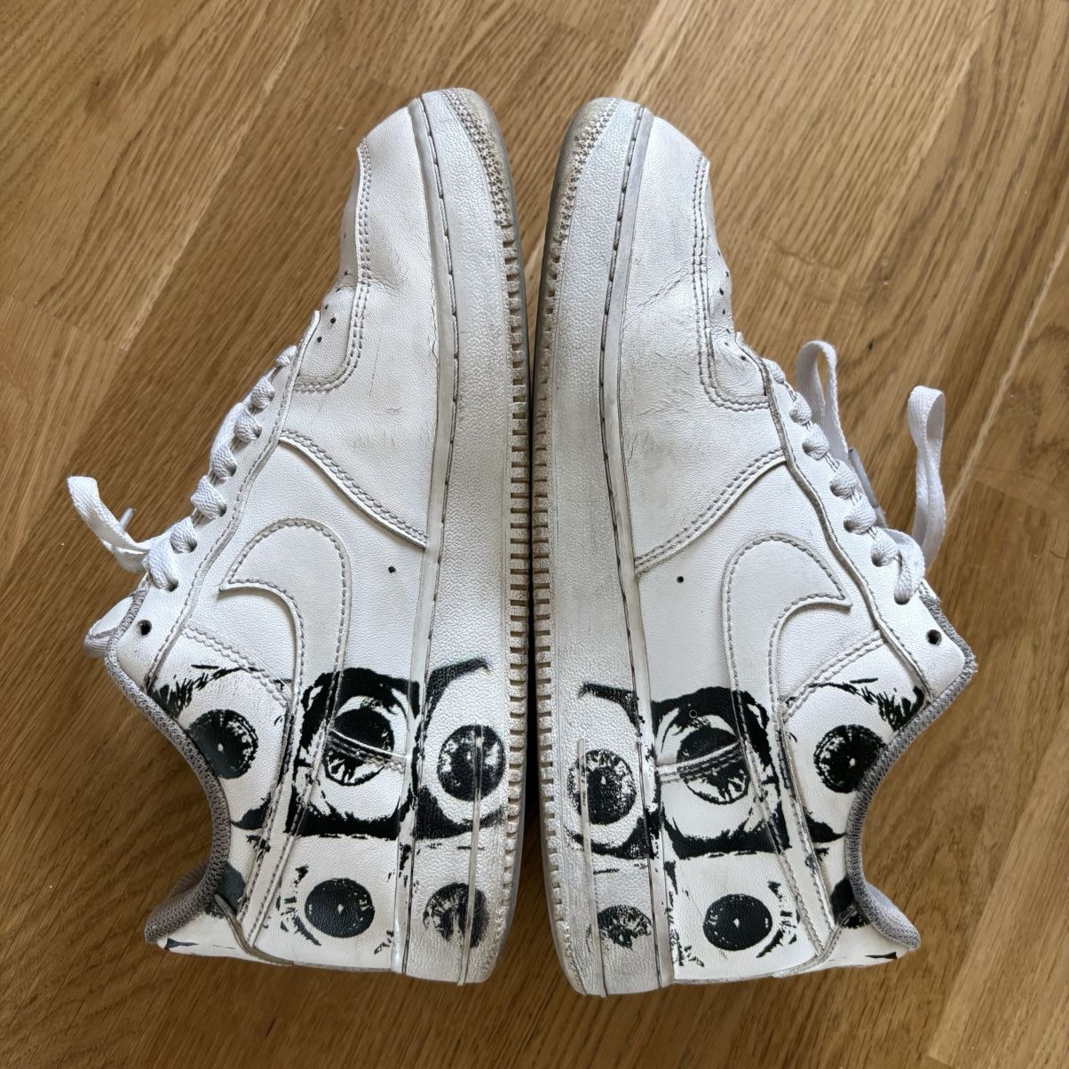 Nike CDG Comme Des Garcons Supreme White Air Force 1 Size US 8.5 / EU 41-42 - 2 Thumbnail