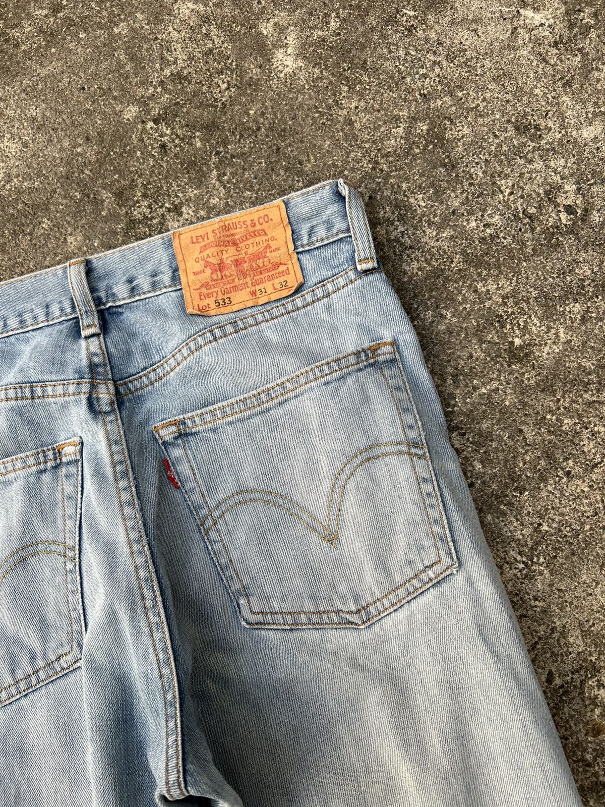 Levi's Vintage Levi’s 533 Faded Jean #Japan Size US 30 / EU 46 - 16 Thumbnail