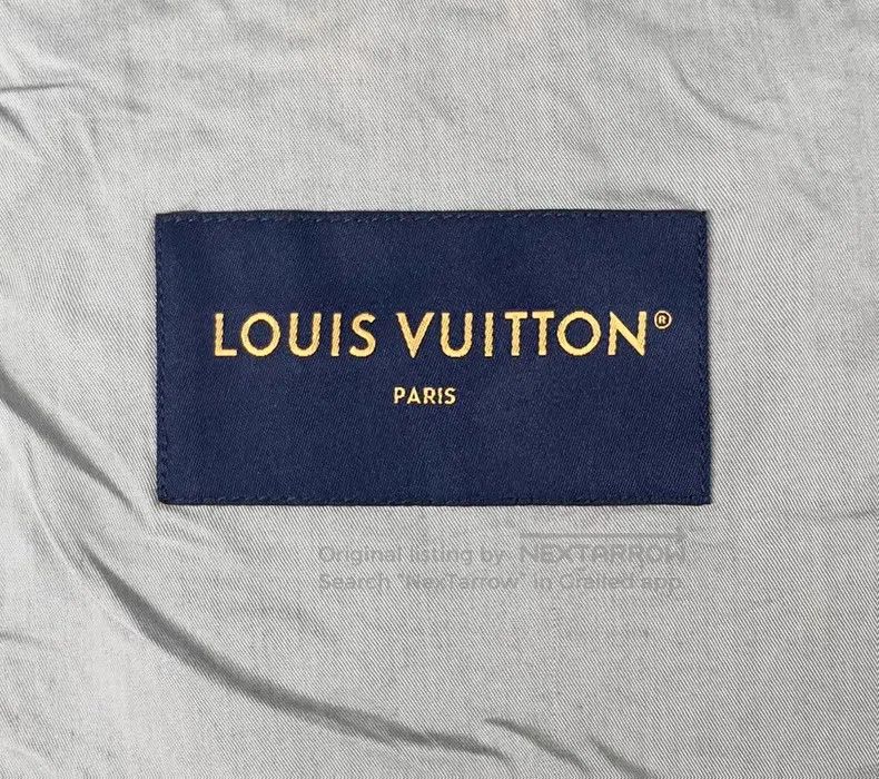 Louis Vuitton Louis Vuitton Denim Jacket with Dark Print and Full Geomet Size US M / EU 48-50 / 2 - 4 Thumbnail