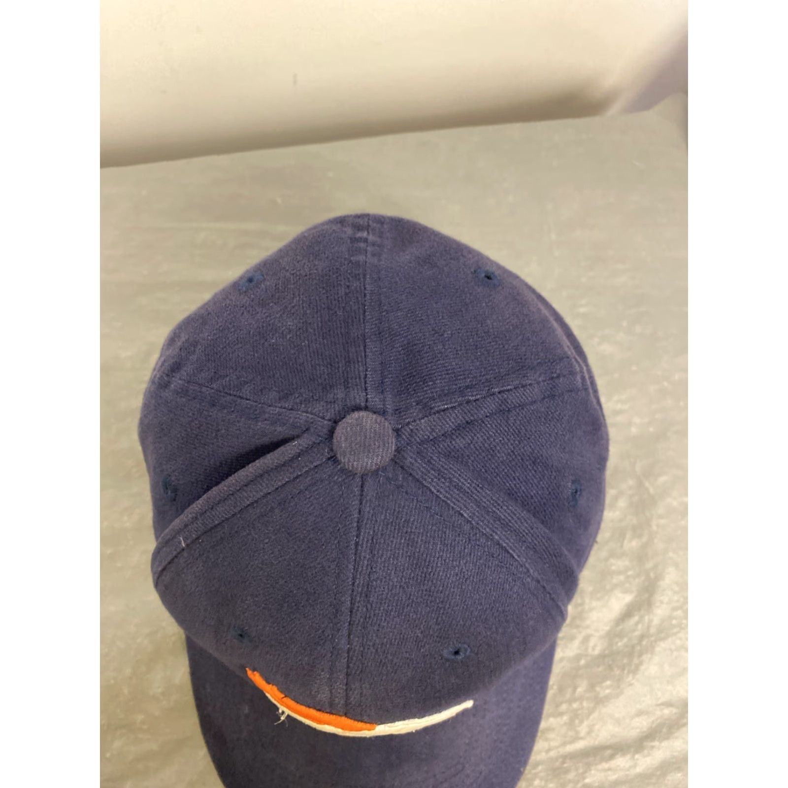 Logo Athletic VINTAGE Logo Athletic Denver Broncos Snapback Hat Adjustable Faded Navy 90s NFL Mens Size ONE SIZE - 5 Thumbnail