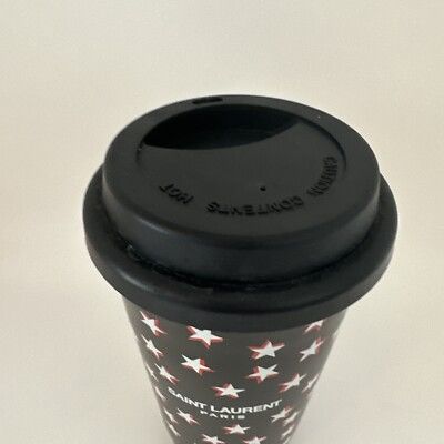 Saint Laurent Paris Ceramic Coffee Cup Mug To Go Stars Size ONE SIZE - 3 Thumbnail