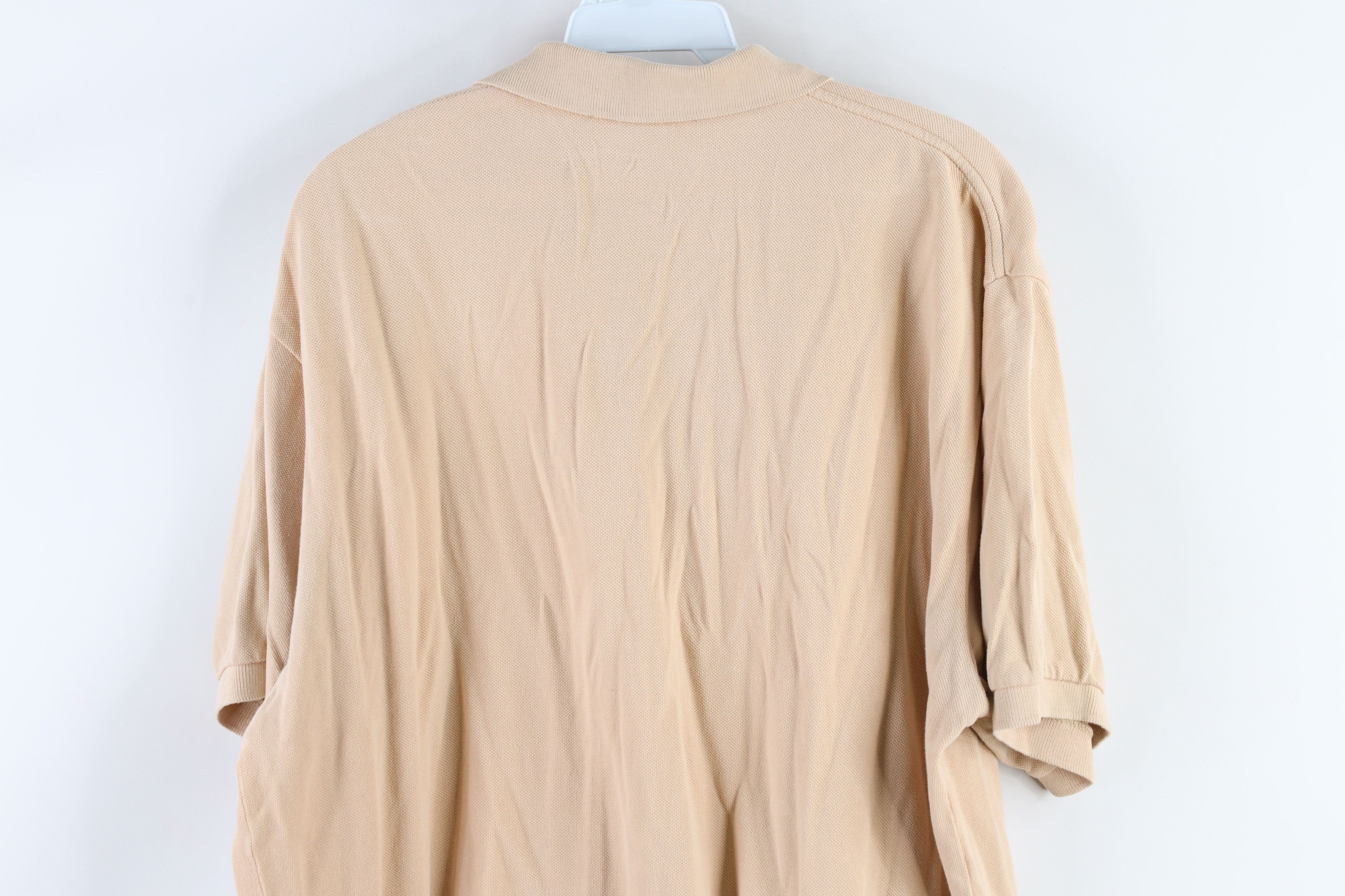 Ralph Lauren Vintage 90s Ralph Lauren Golf Polo Shirt Beige Cotton Size US L / EU 52-54 / 3 - 10 Thumbnail