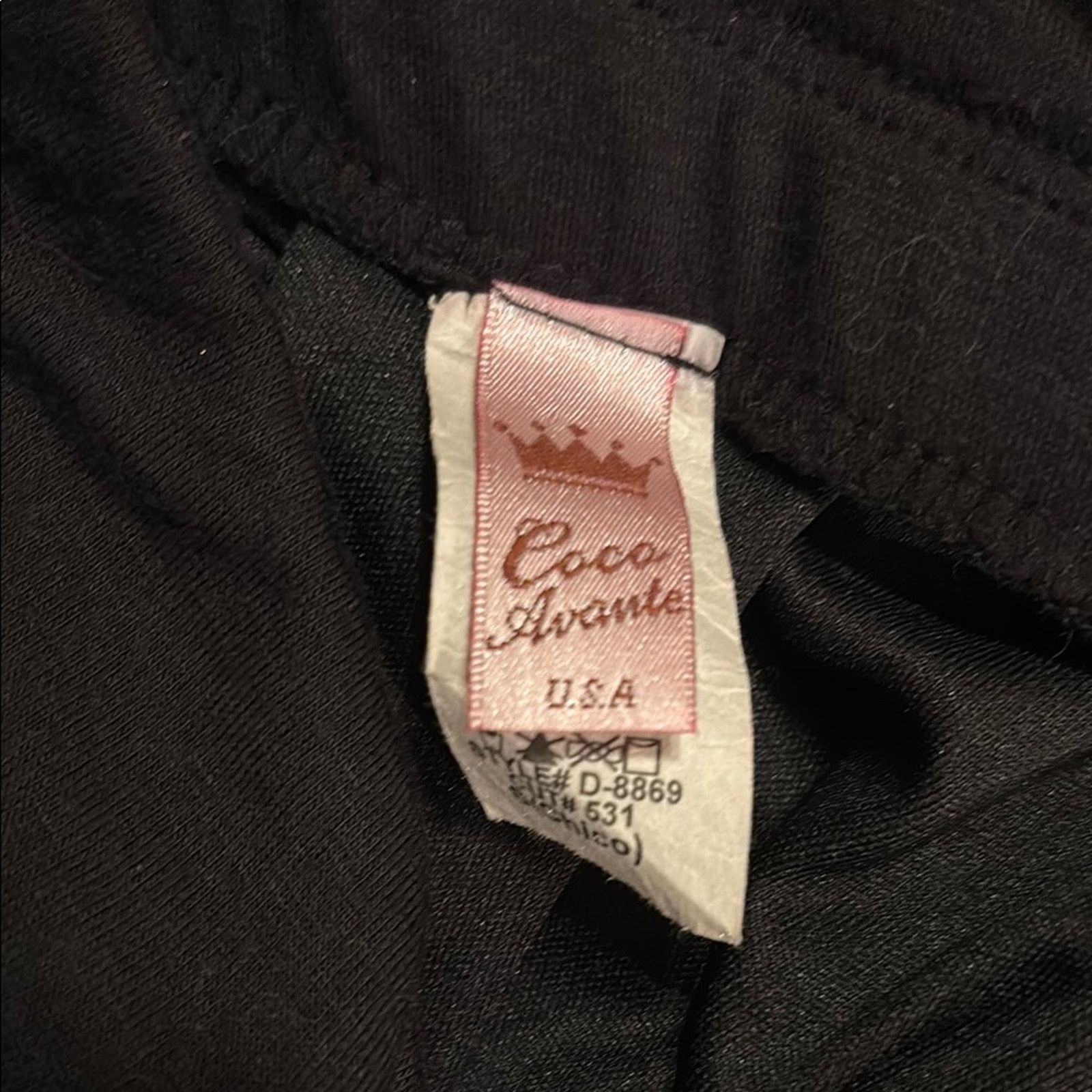 The Unbranded Brand Coco Avant Black/Teal Strapless Dress Size Small Size S / US 4 / IT 40 - 3 Thumbnail