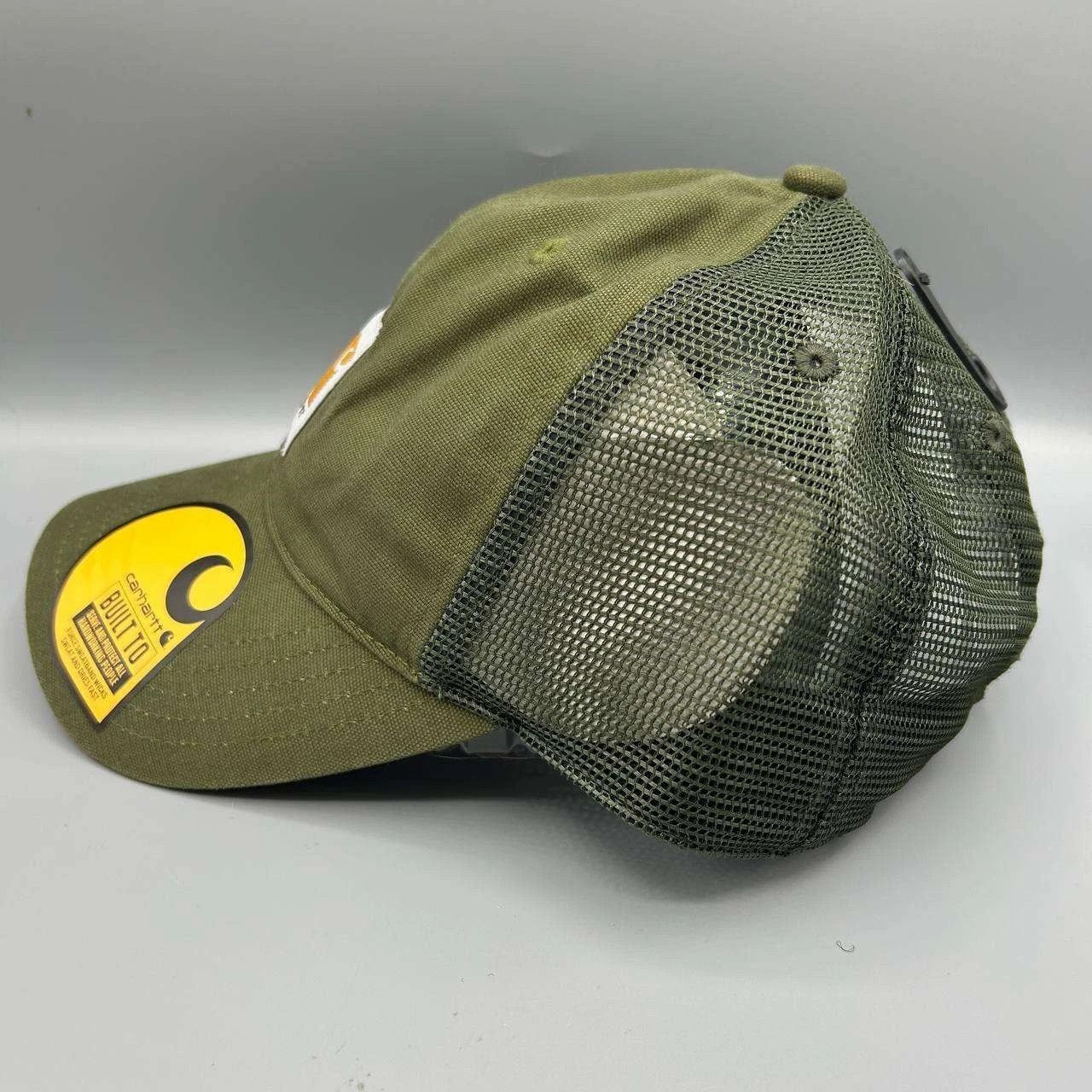 Carhartt Carhartt Trucker Hat Men Green Mesh Snap Back Cap New Size ONE SIZE - 5 Thumbnail