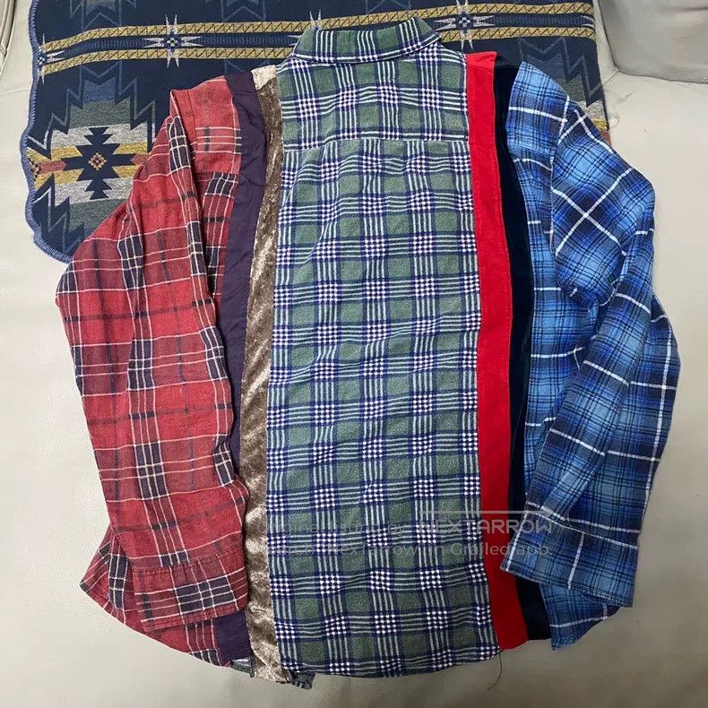 Needles Needles American Flannel Patchwork Shirt Size US M / EU 48-50 / 2 - 8 Thumbnail