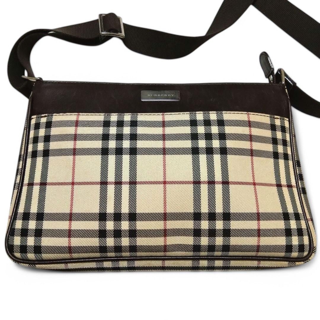Burberry Burberry - Crossbody Shoulder Bag Nova Check Beige Size ONE SIZE - 2 Thumbnail