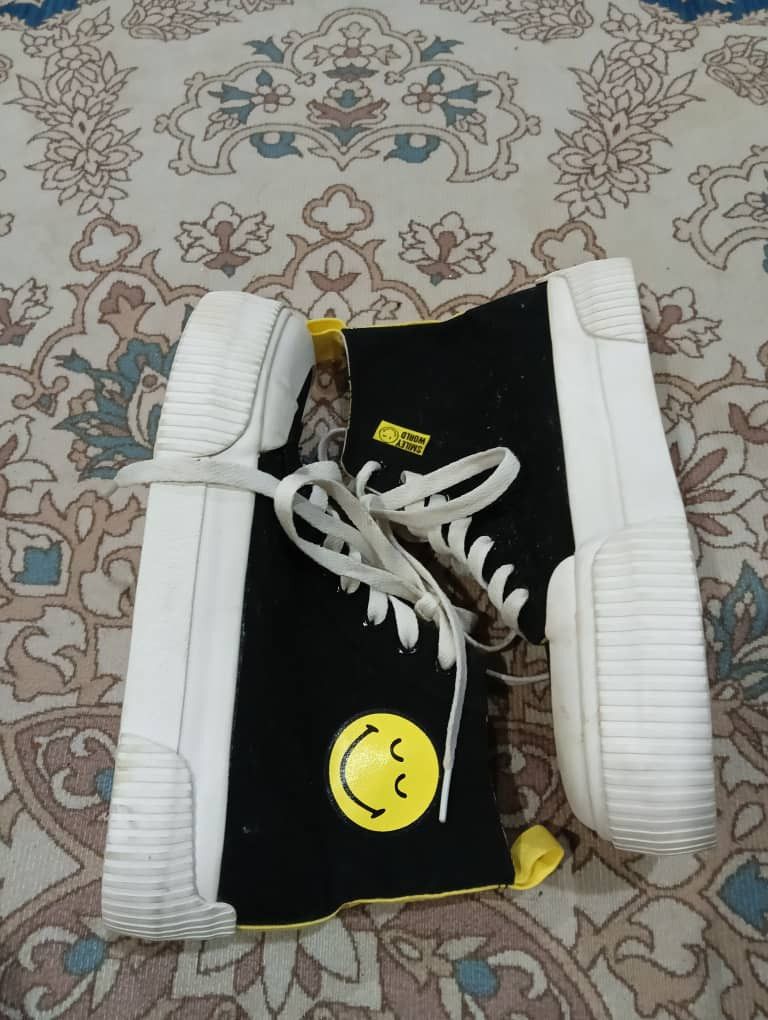 Other SMILY WORLD big logo shoes size 4UK HIGHCUT 6US Size US 6 / IT 36 - 5 Thumbnail